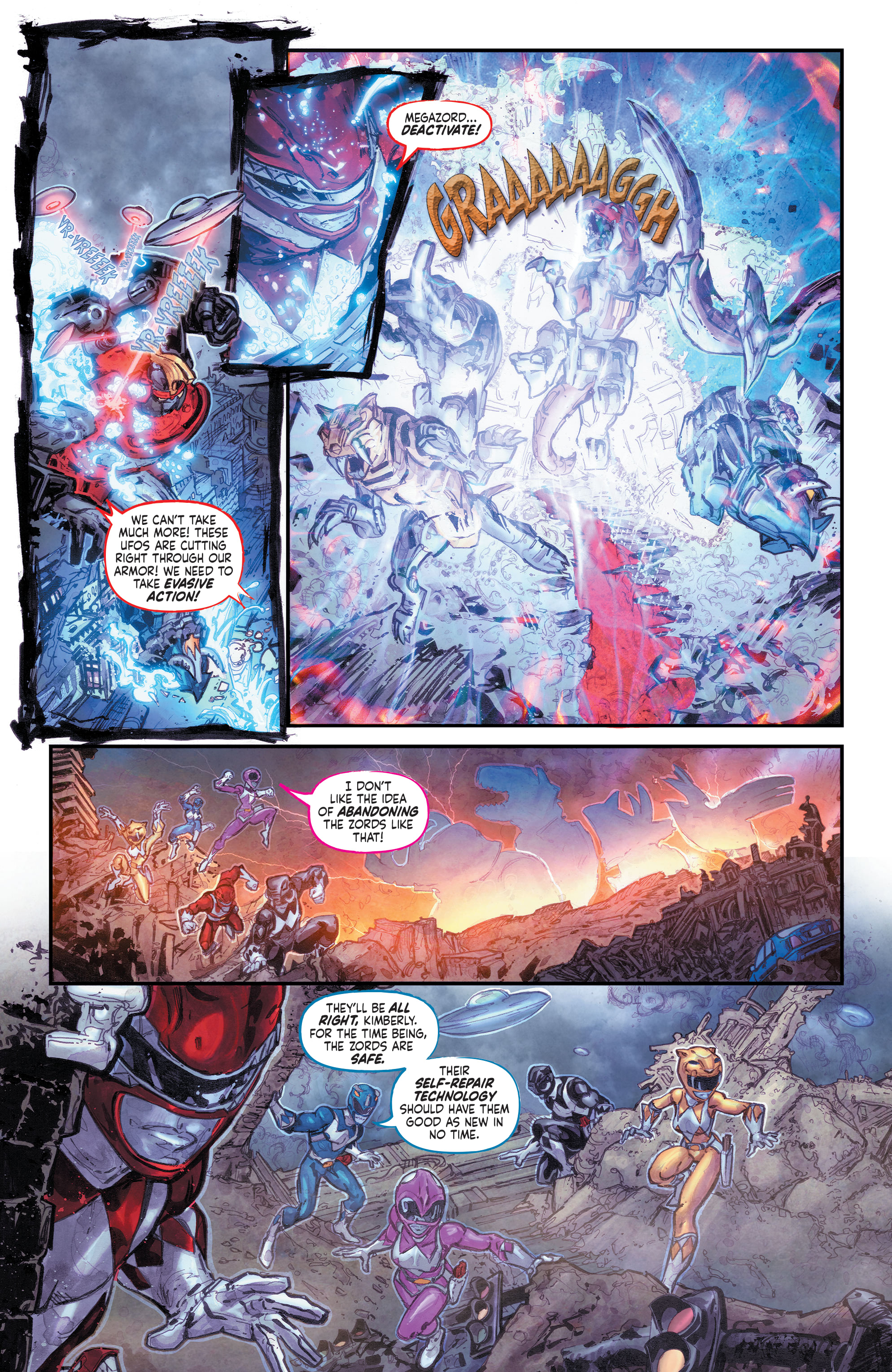 Godzilla vs. The Mighty Morphin Power Rangers (2022-): Chapter 2 - Page 10