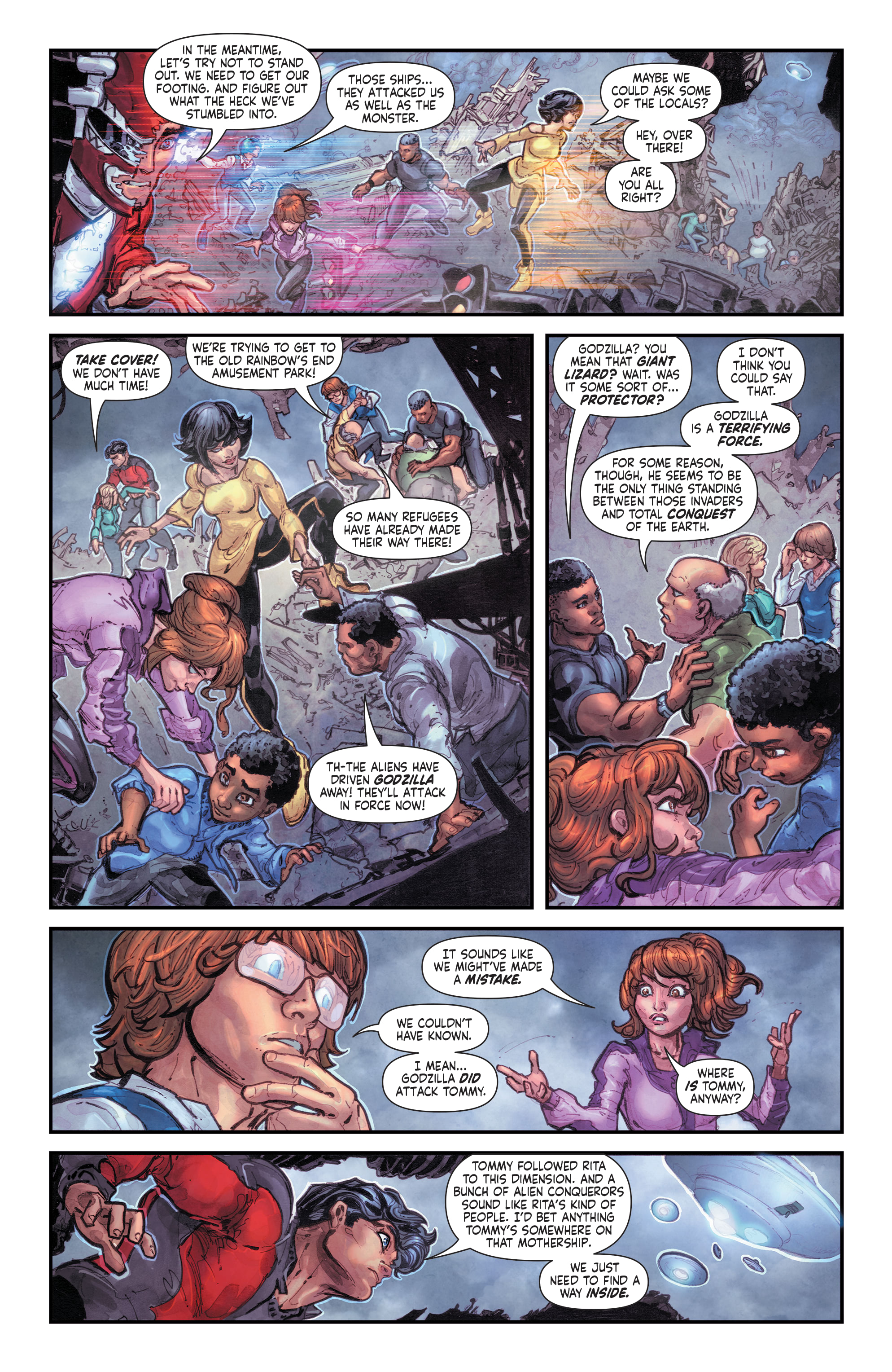 Godzilla vs. The Mighty Morphin Power Rangers (2022-): Chapter 2 - Page 11