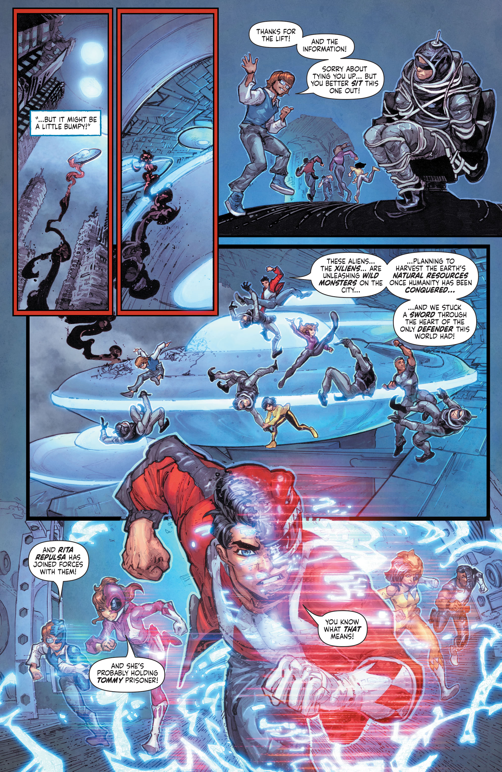 Godzilla vs. The Mighty Morphin Power Rangers (2022-): Chapter 2 - Page 13