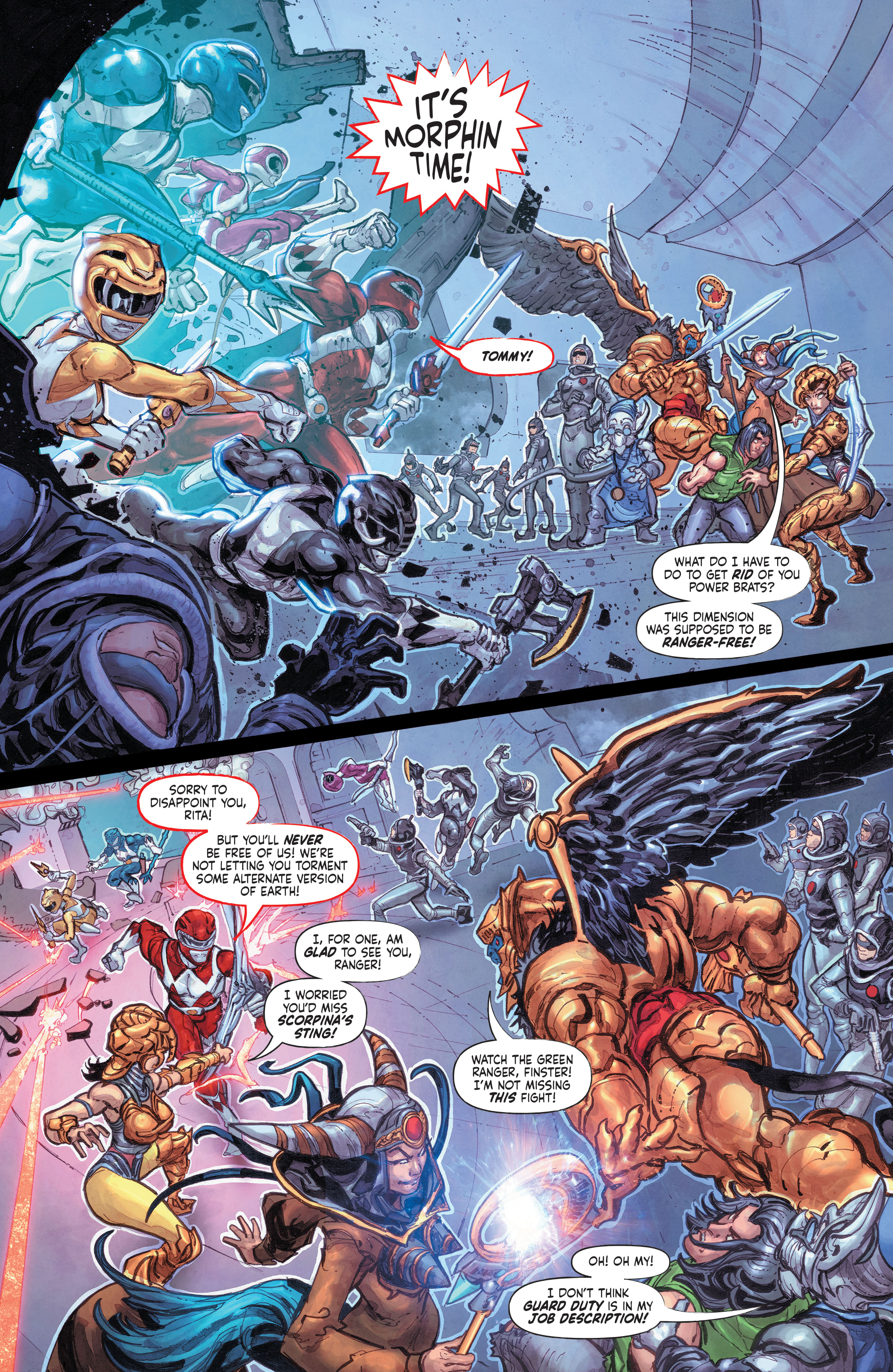 Godzilla vs. The Mighty Morphin Power Rangers (2022-): Chapter 2 - Page 14