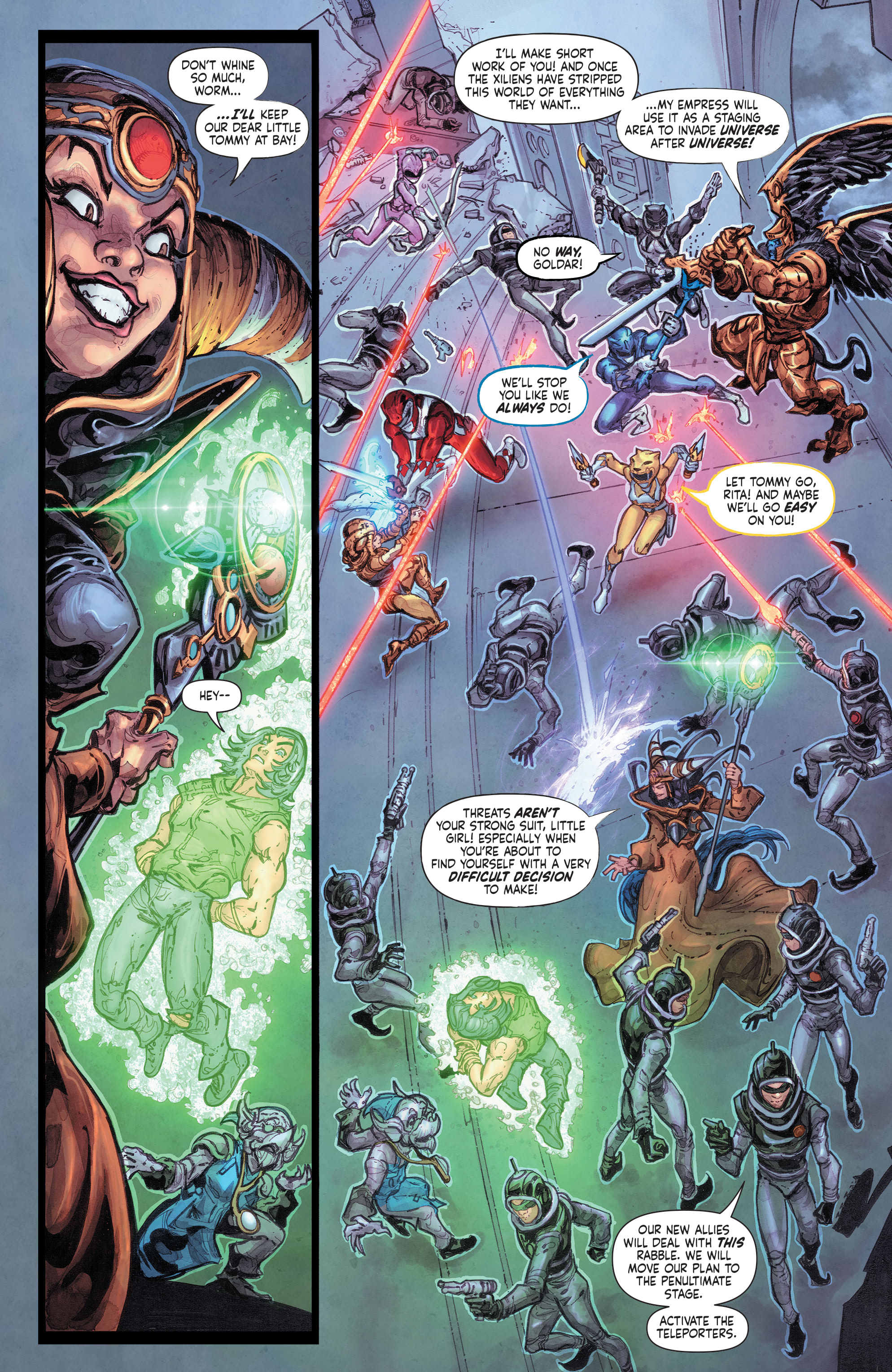Godzilla vs. The Mighty Morphin Power Rangers (2022-): Chapter 2 - Page 15