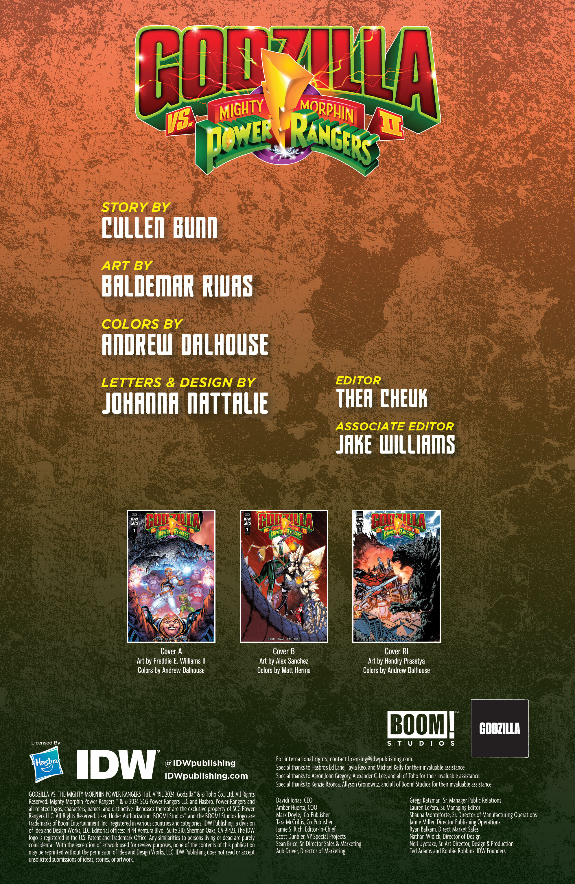 Godzilla vs. the Mighty Morphin Power Rangers II (2024-): Chapter 1 - Page 4