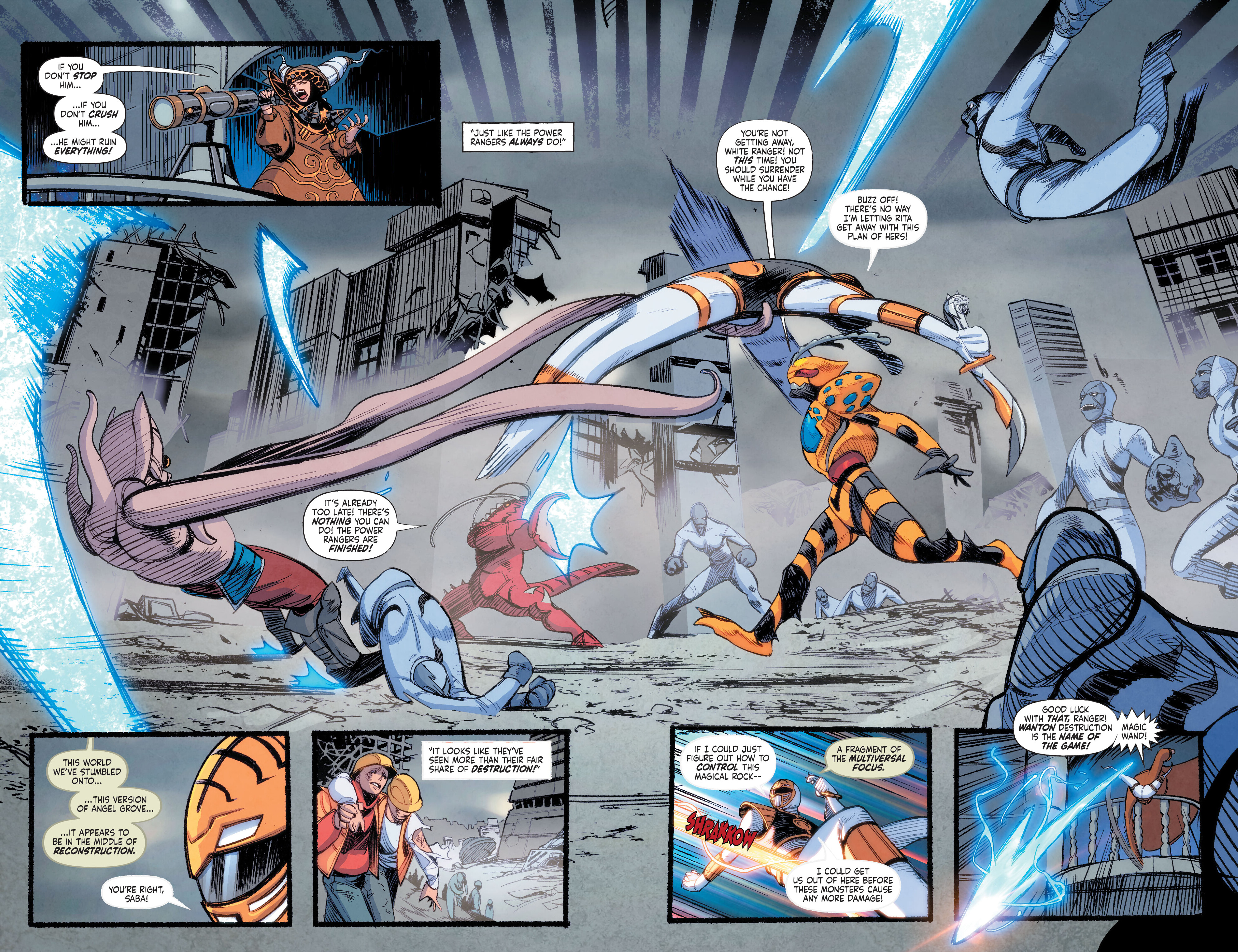 Godzilla vs. the Mighty Morphin Power Rangers II (2024-): Chapter 1 - Page 6