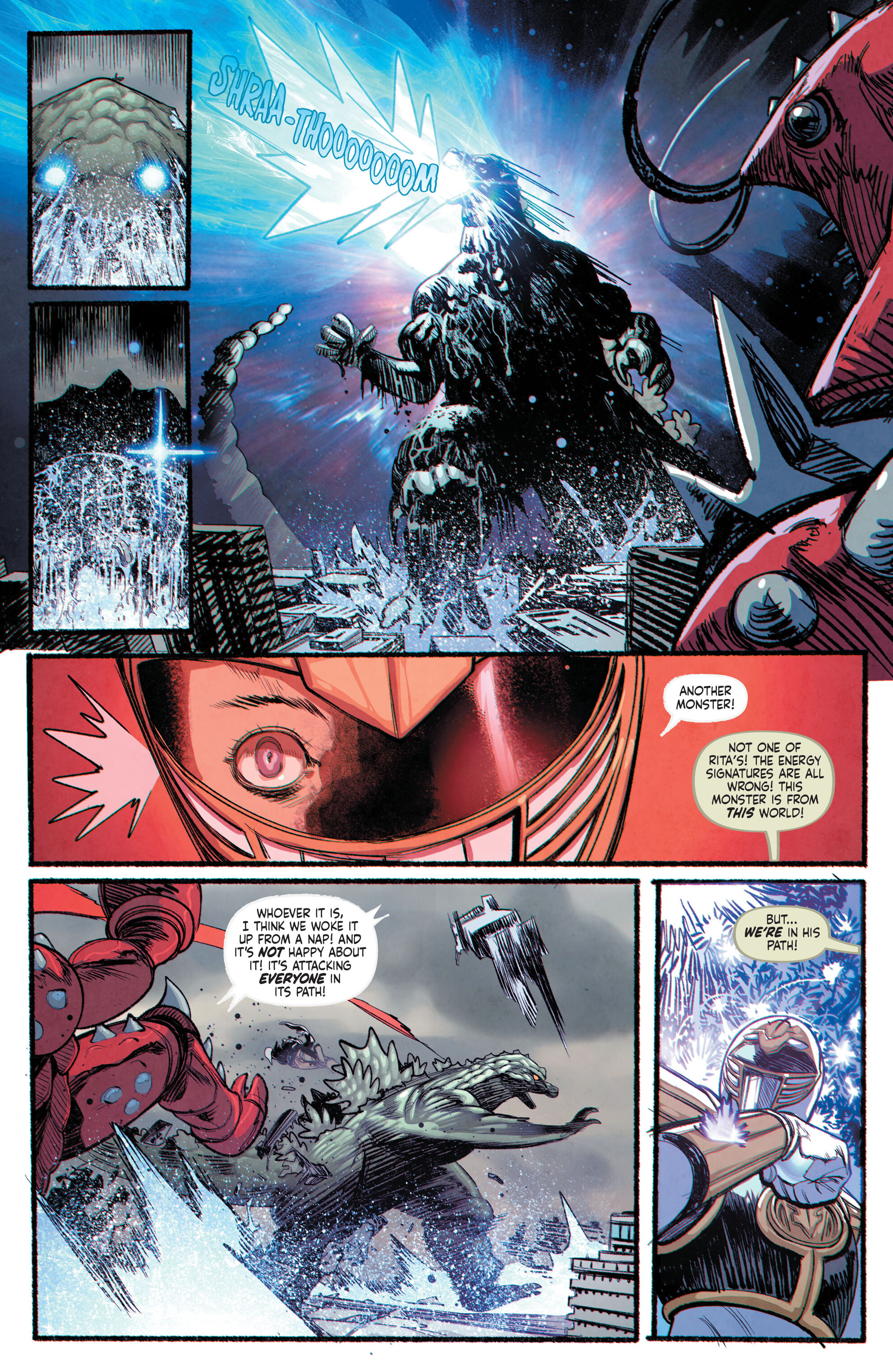 Godzilla vs. the Mighty Morphin Power Rangers II (2024-): Chapter 1 - Page 9