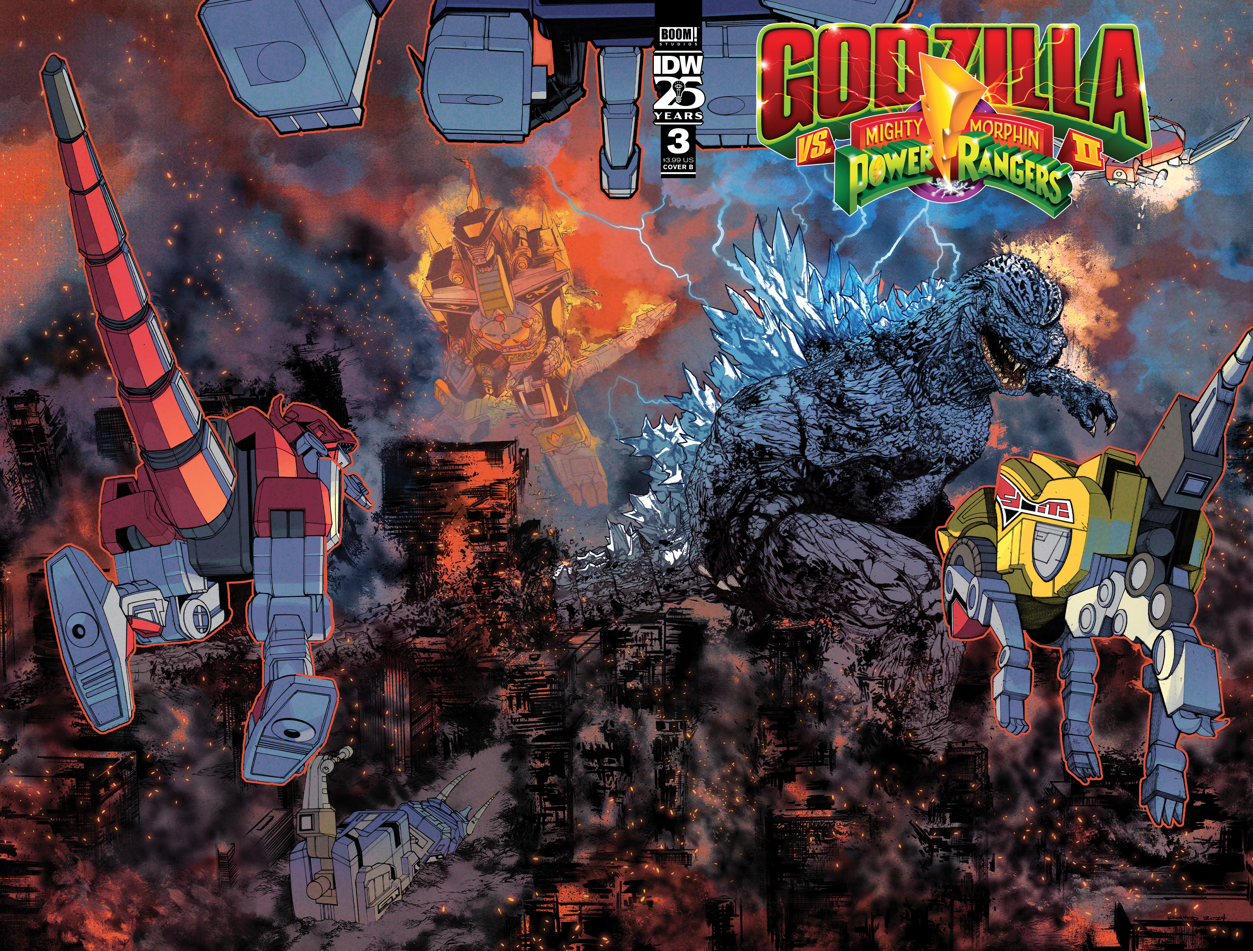 Godzilla vs. the Mighty Morphin Power Rangers II (2024-): Chapter 3 - Page 2