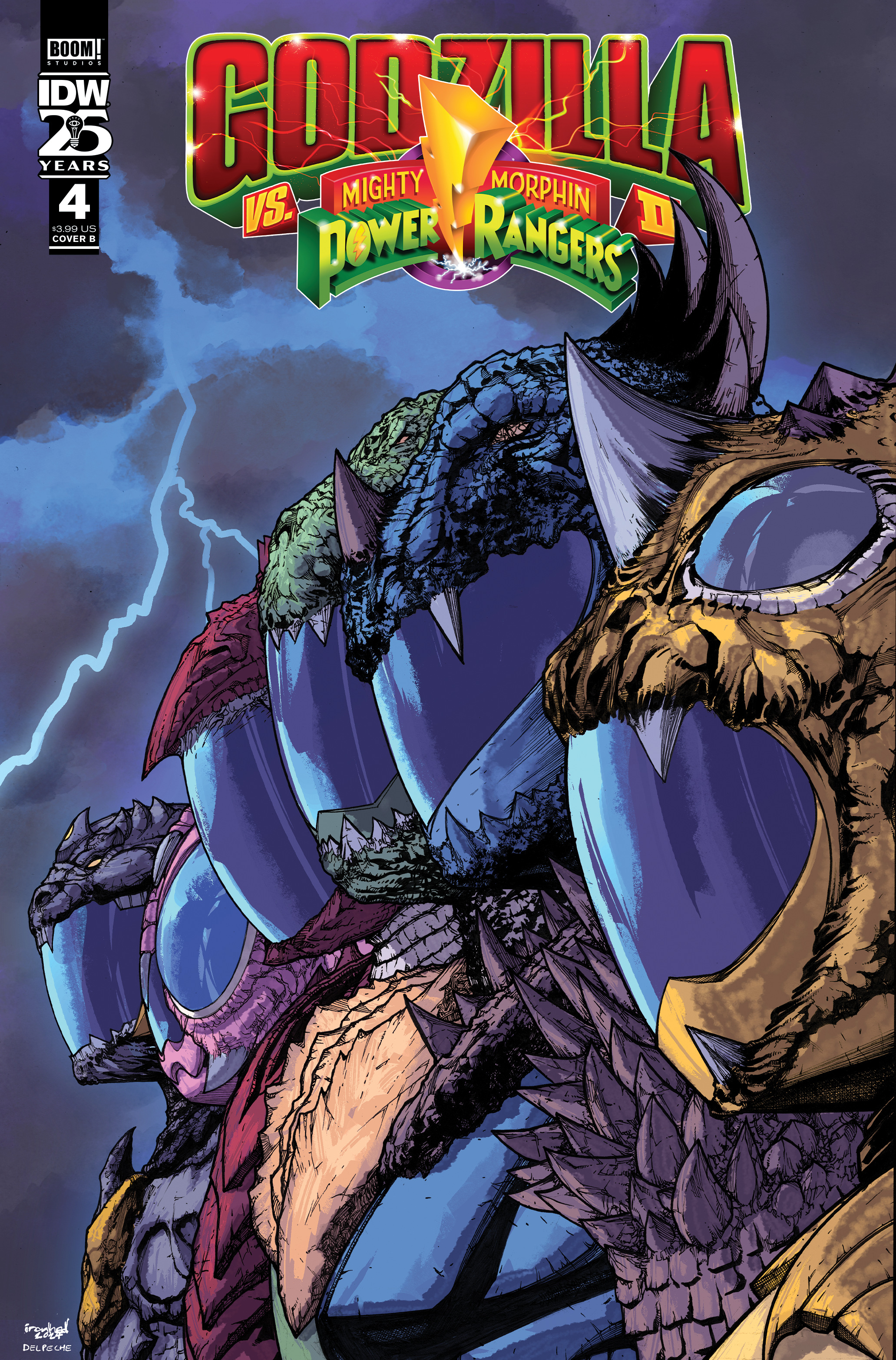 Godzilla vs. the Mighty Morphin Power Rangers II (2024-): Chapter 4 - Page 2
