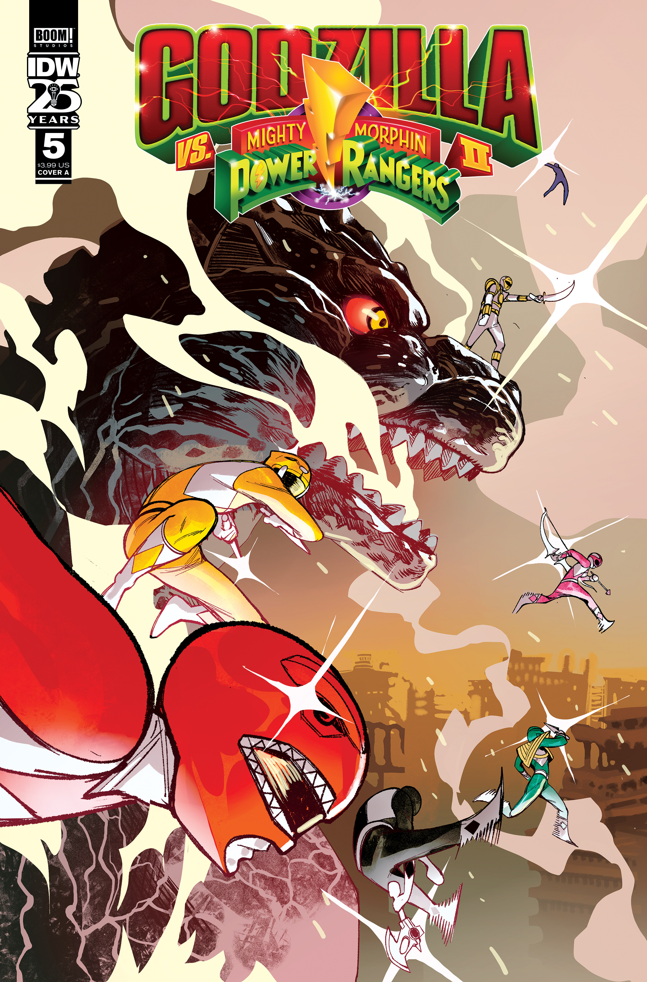 Godzilla vs. the Mighty Morphin Power Rangers II (2024-): Chapter 5 - Page 1
