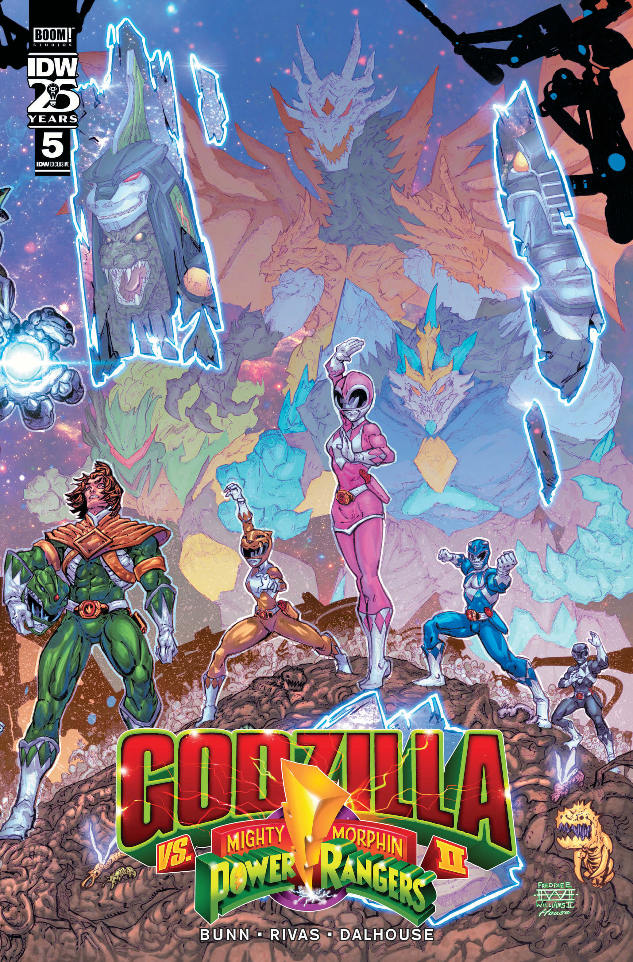 Godzilla vs. the Mighty Morphin Power Rangers II (2024-): Chapter 5 - Page 4