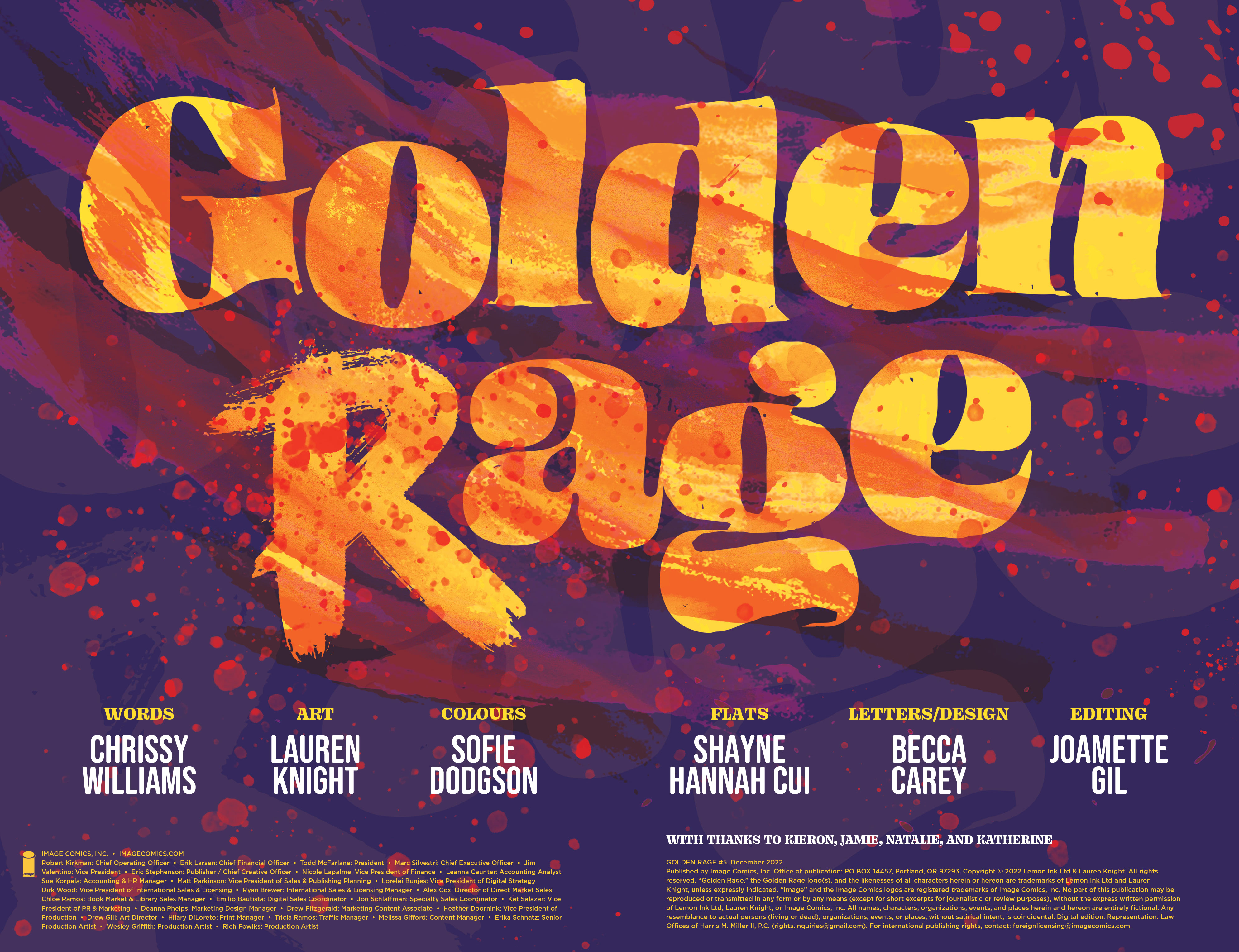 Golden Rage (2022-): Chapter 5 - Page 2