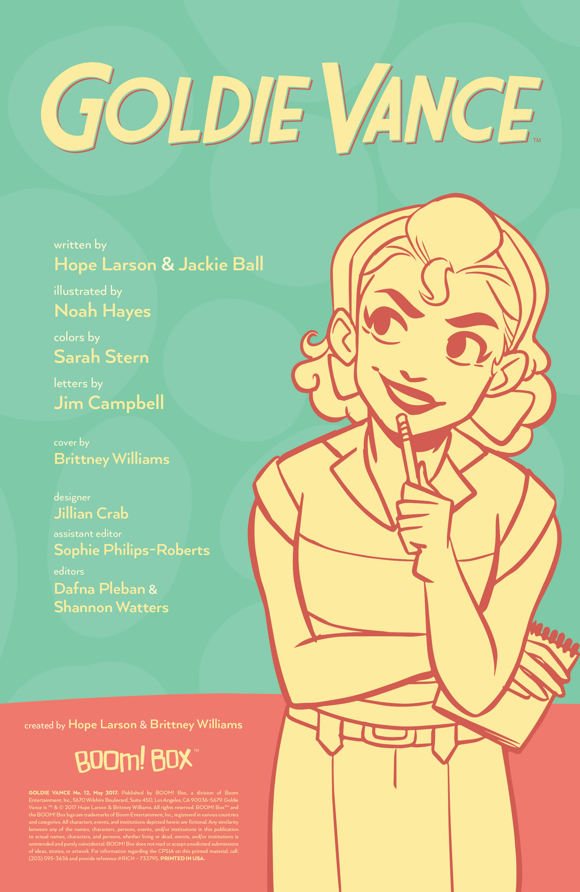 Goldie Vance (2016-): Chapter 12 - Page 2