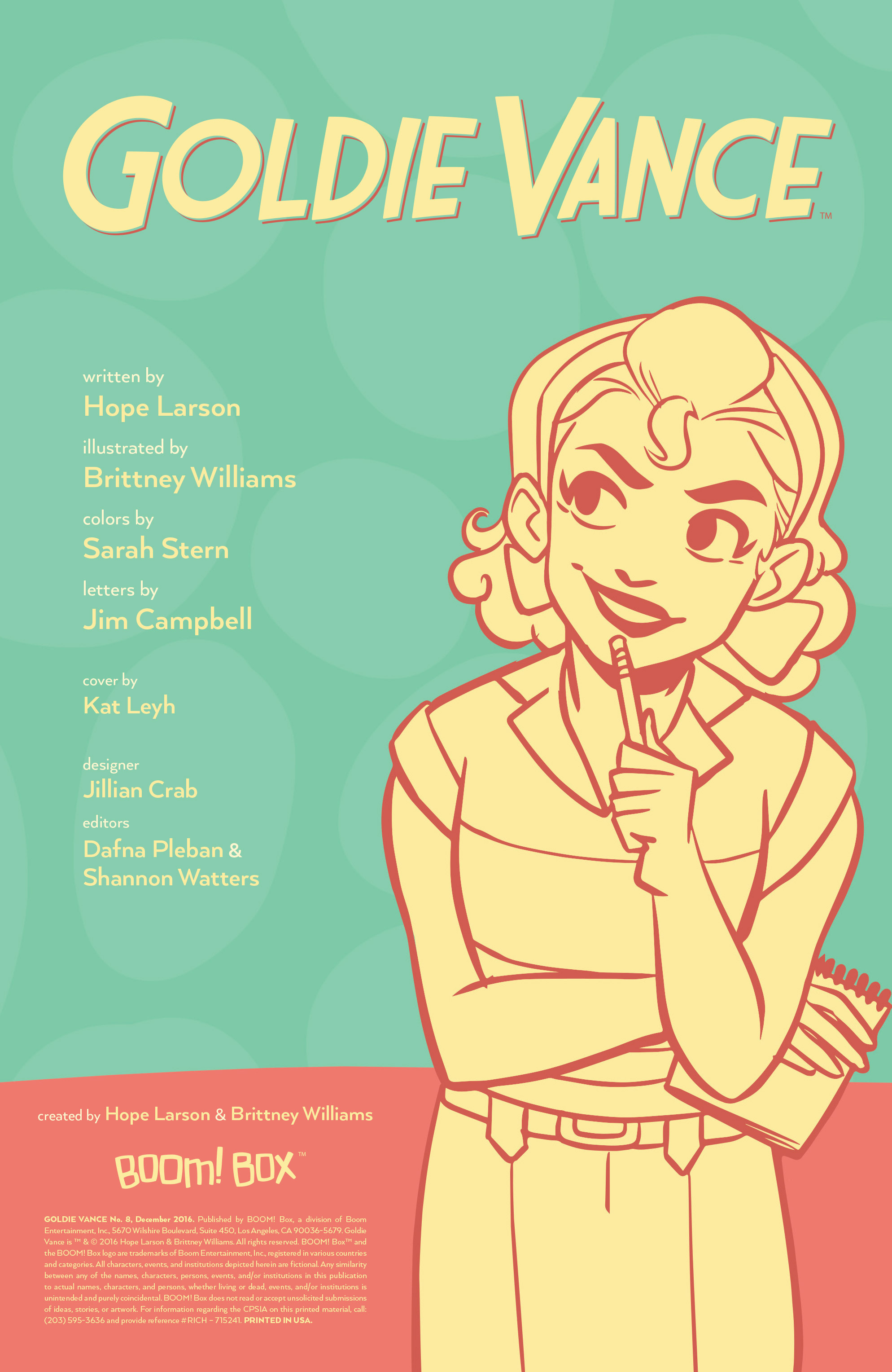 Goldie Vance (2016-): Chapter 8 - Page 2