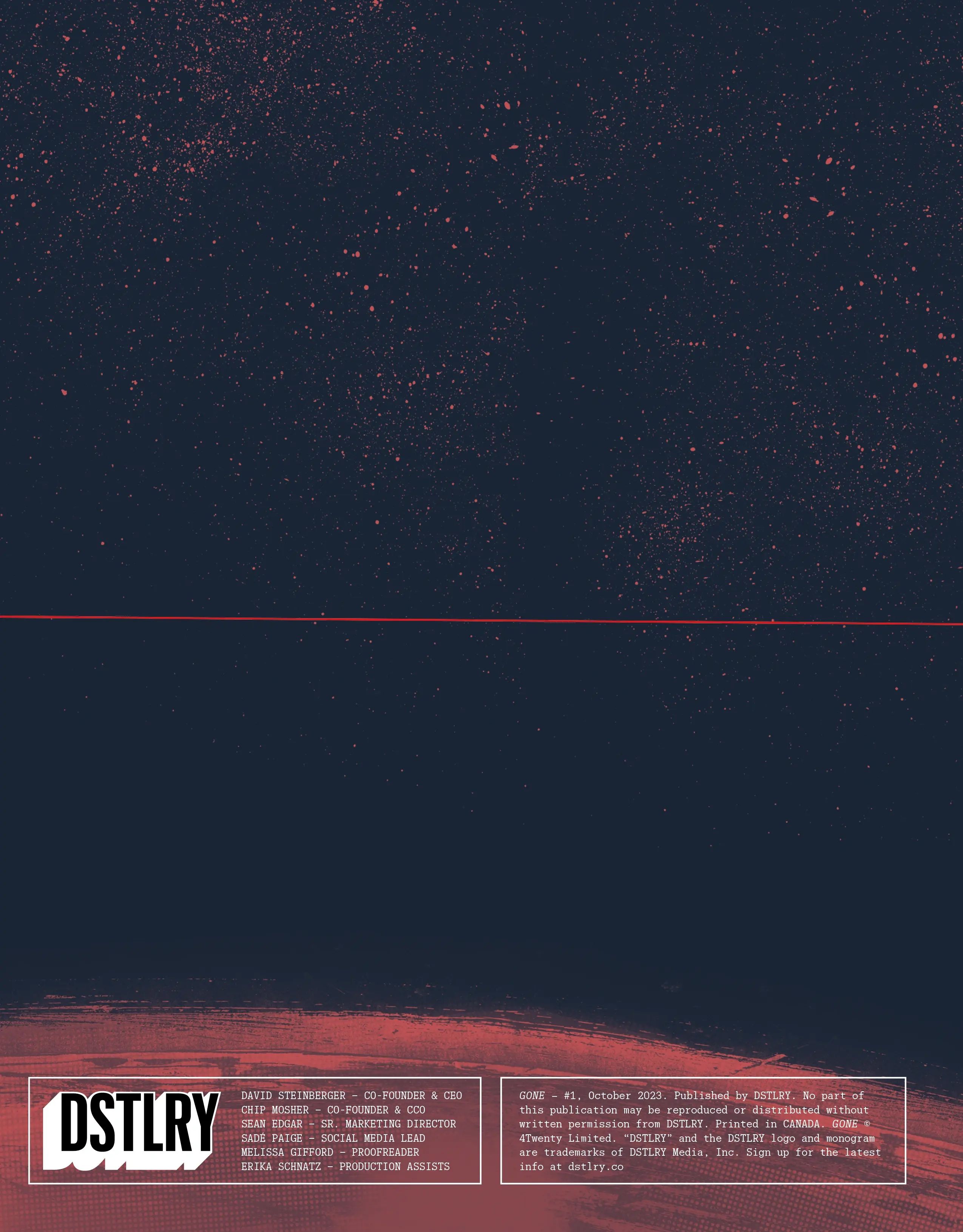 Gone (2023-): Chapter 1 - Page 3