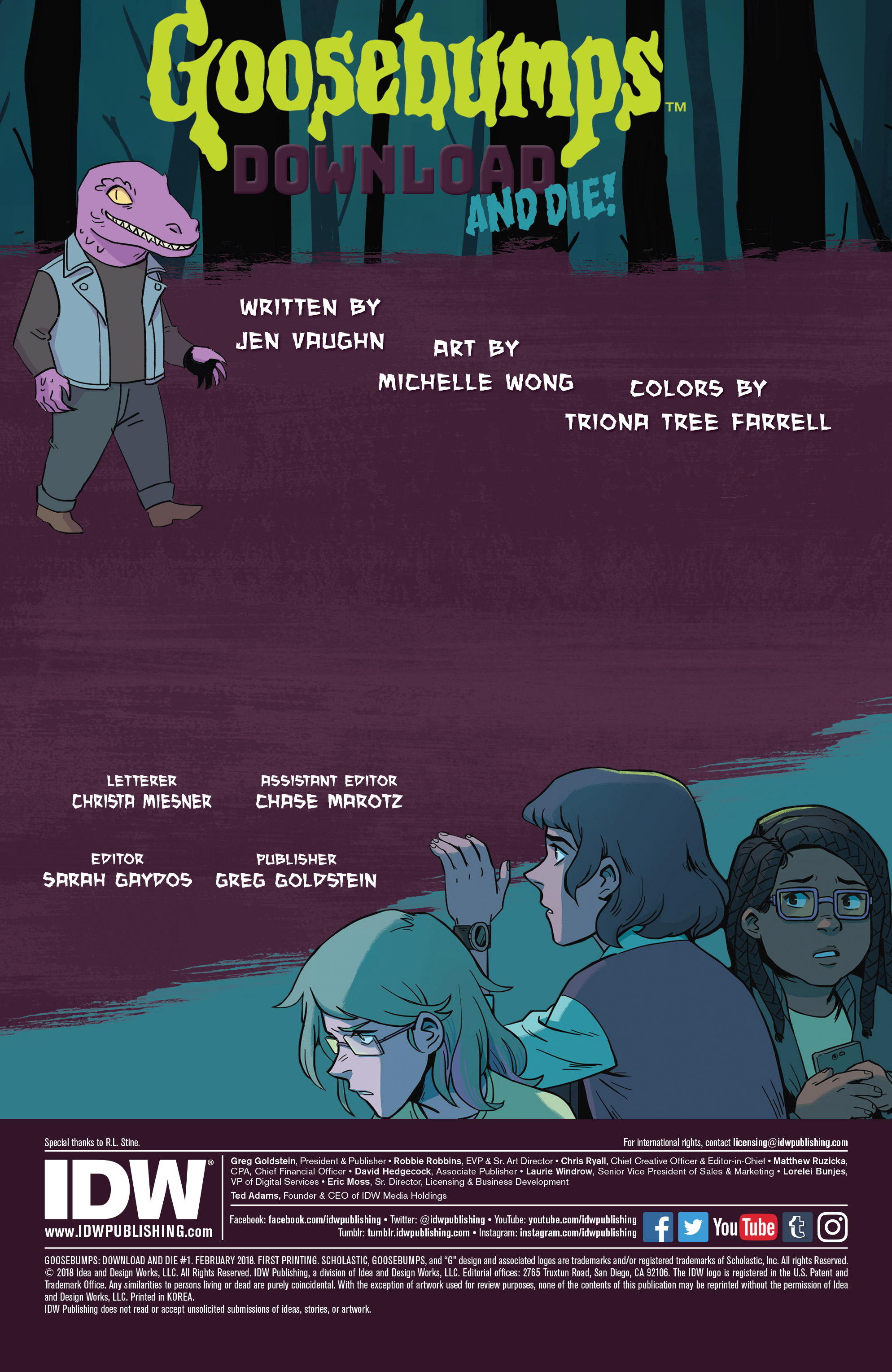 Goosebumps: Download and Die! (2018-): Chapter 1 - Page 2
