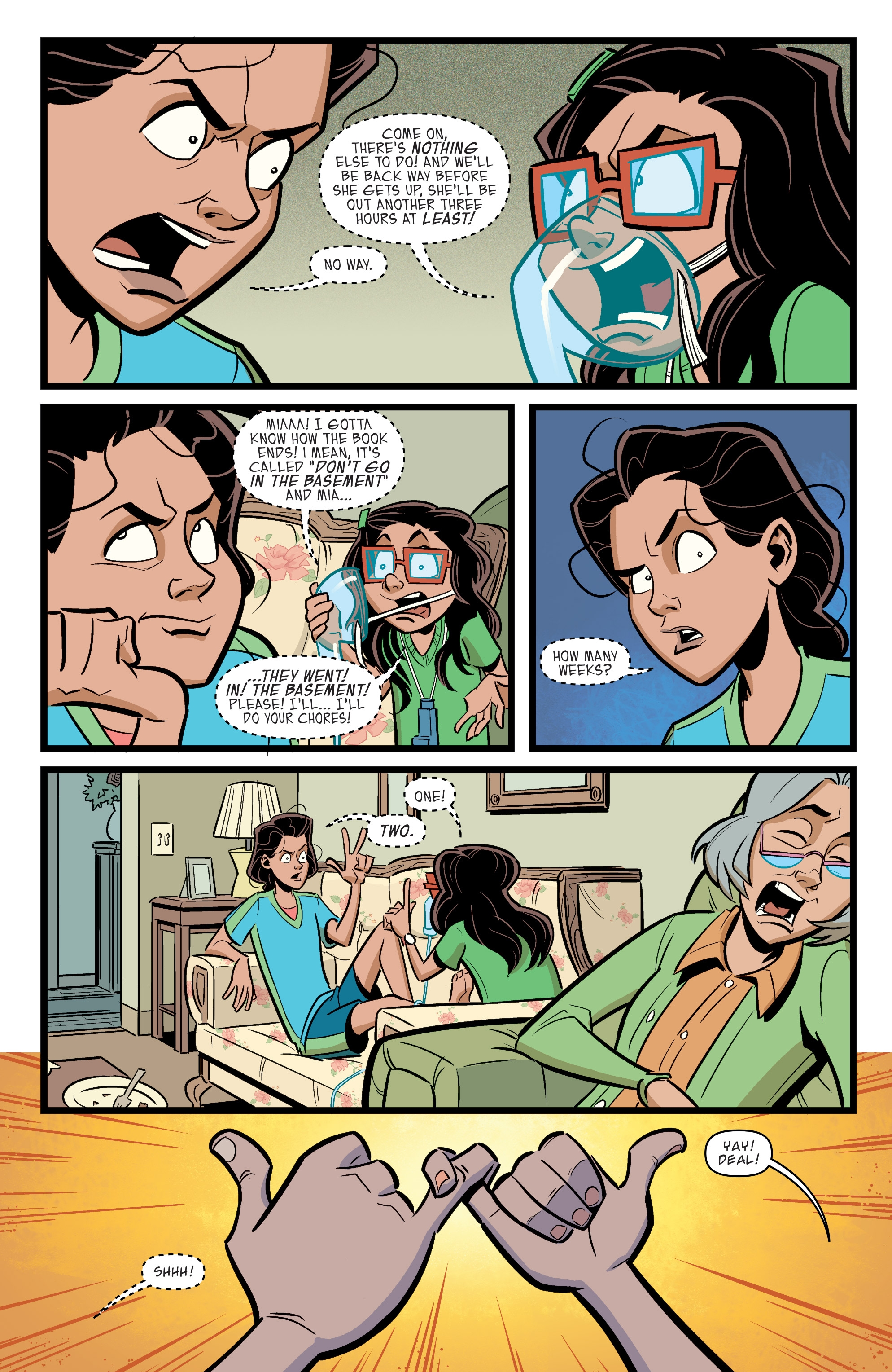 Goosebumps: Monsters at Midnight (2017): Chapter 1 - Page 8
