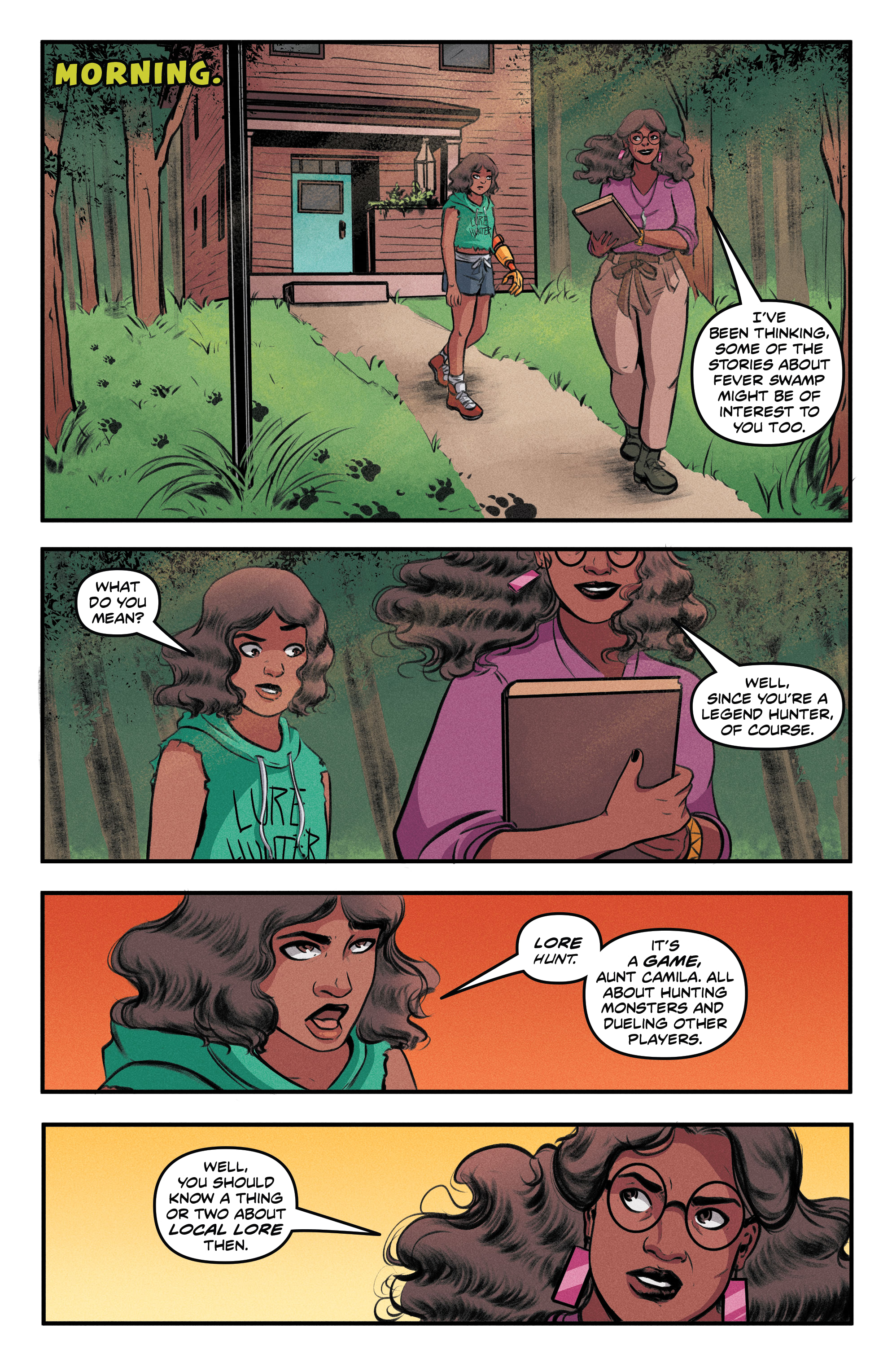 Goosebumps: Secrets of the Swamp (2020-): Chapter 1 - Page 8