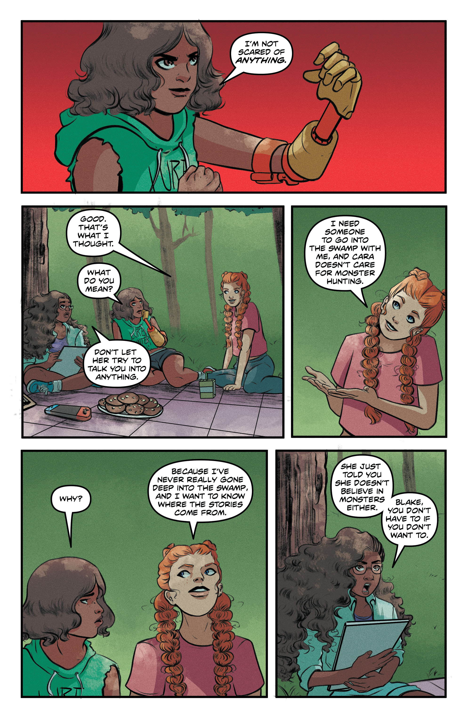 Goosebumps: Secrets of the Swamp (2020-): Chapter 1 - Page 14