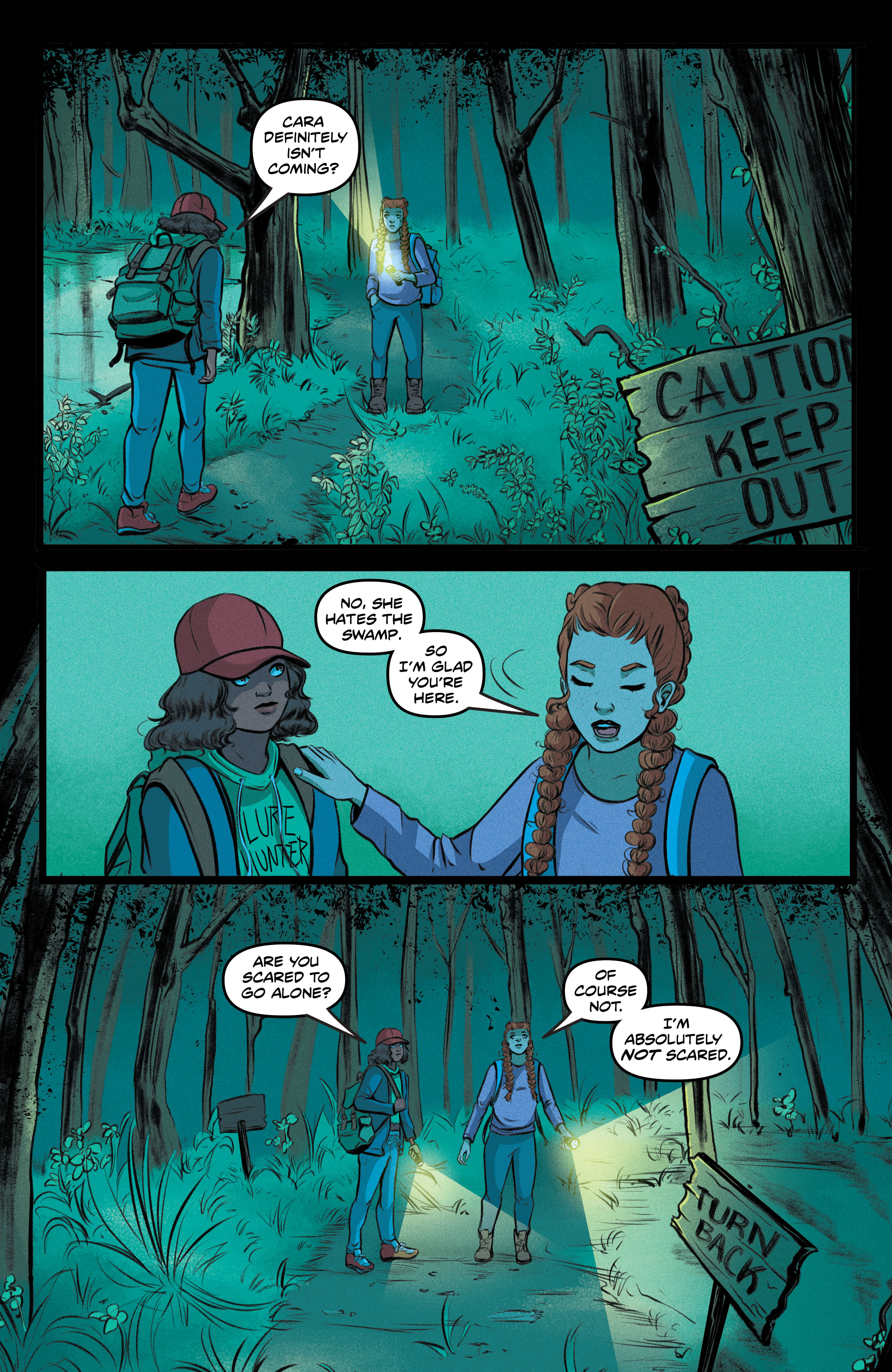 Goosebumps: Secrets of the Swamp (2020-): Chapter 1 - Page 17