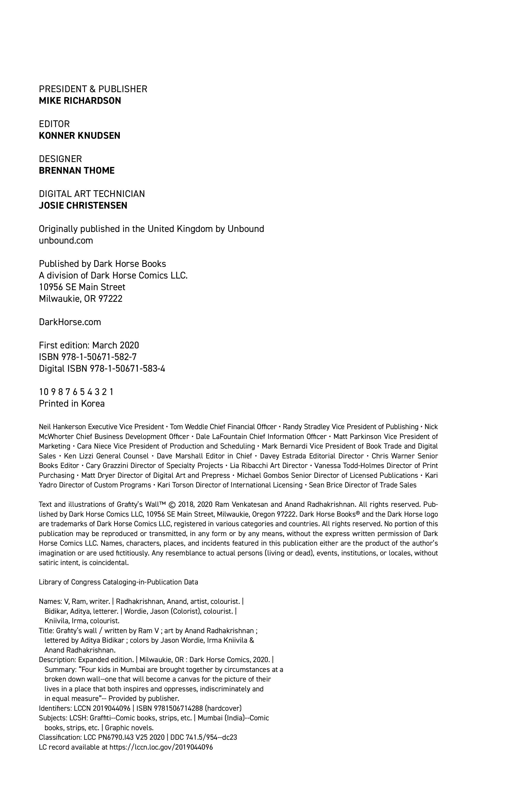 Grafity's Wall (2020): Chapter 1 - Page 6