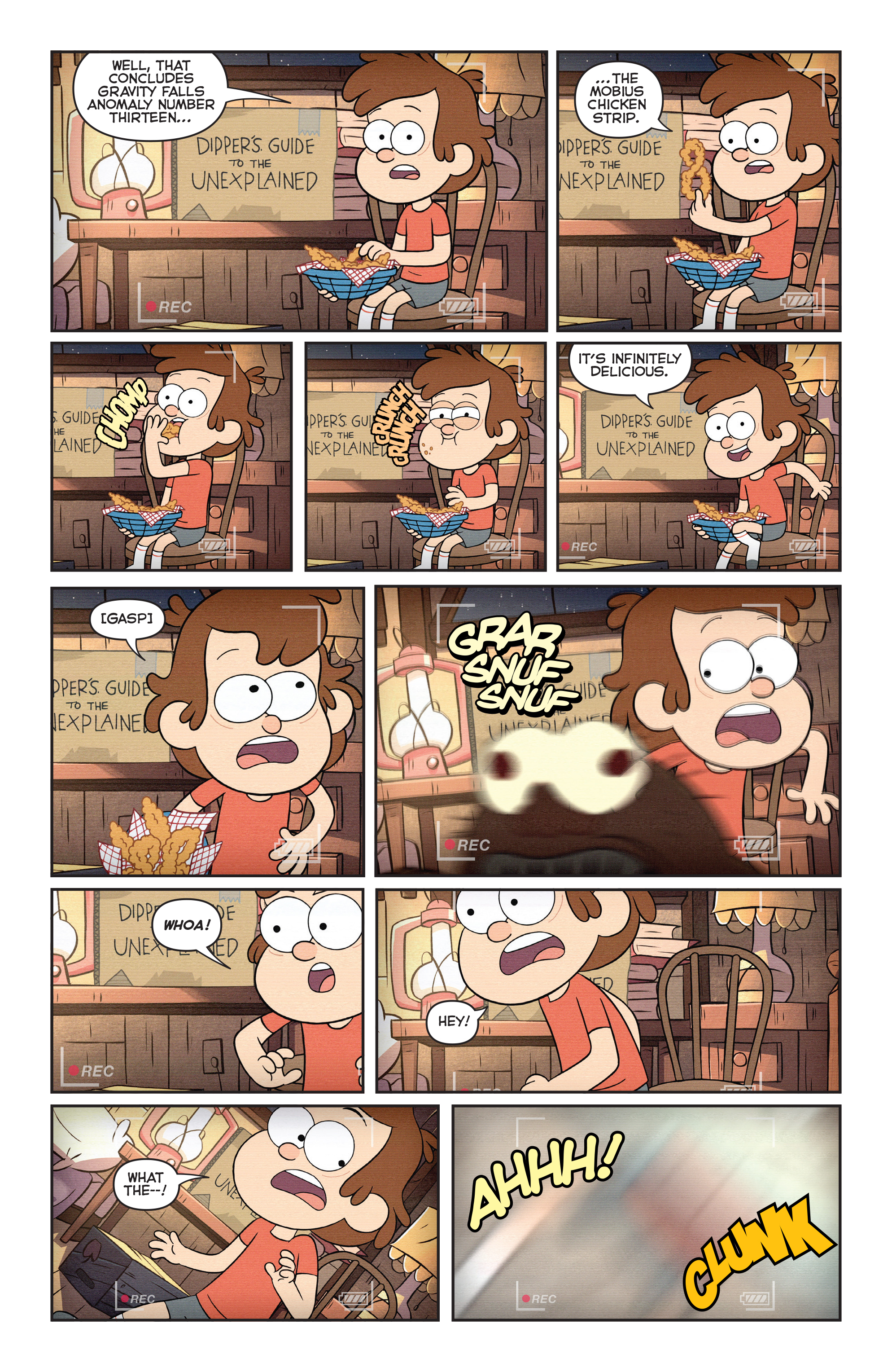 Gravity Falls Shorts Cinestory Comic (2017): Chapter 1 - Page 3