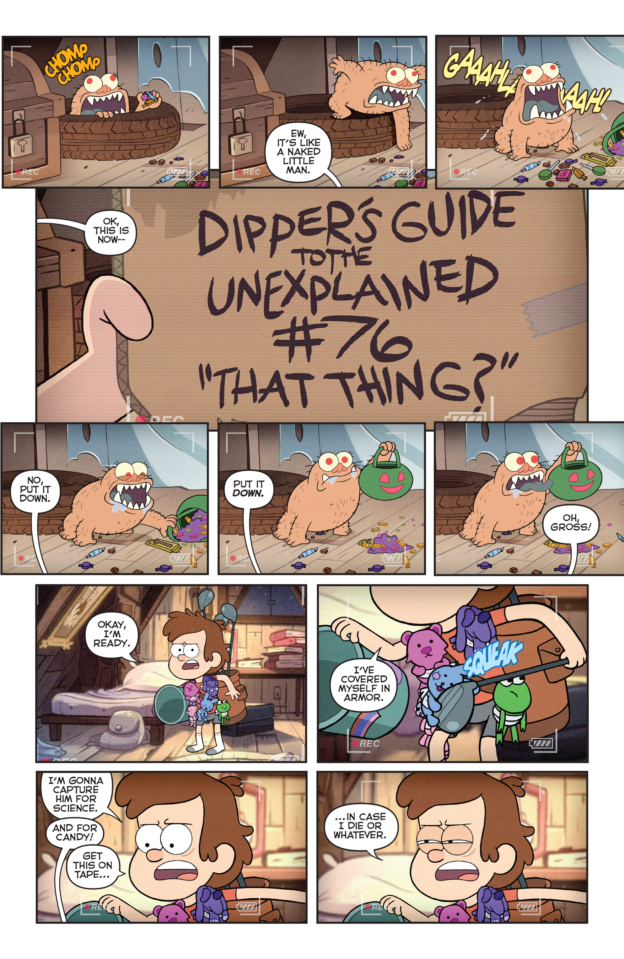 Gravity Falls Shorts Cinestory Comic (2017): Chapter 1 - Page 5