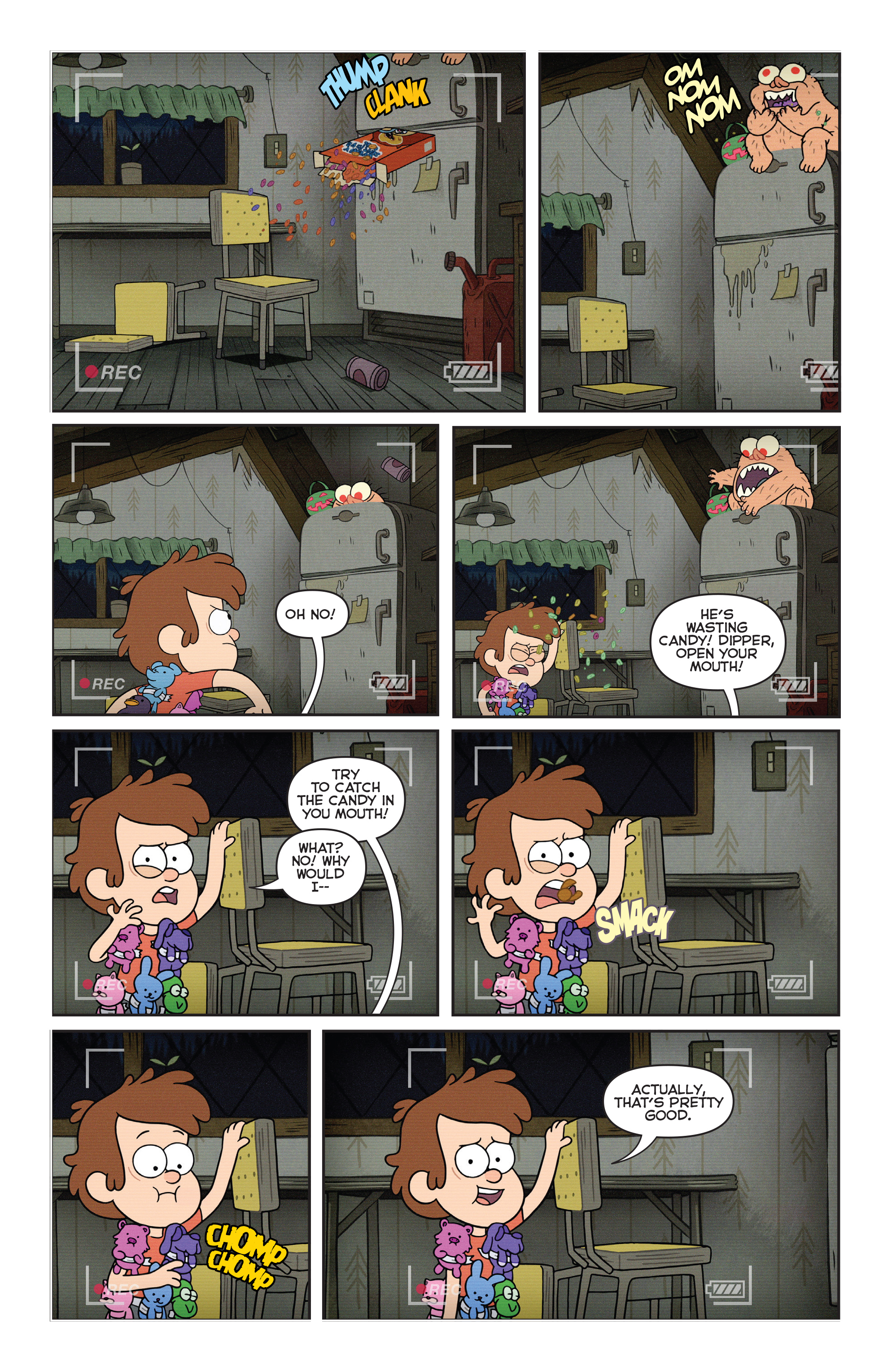 Gravity Falls Shorts Cinestory Comic (2017): Chapter 1 - Page 8