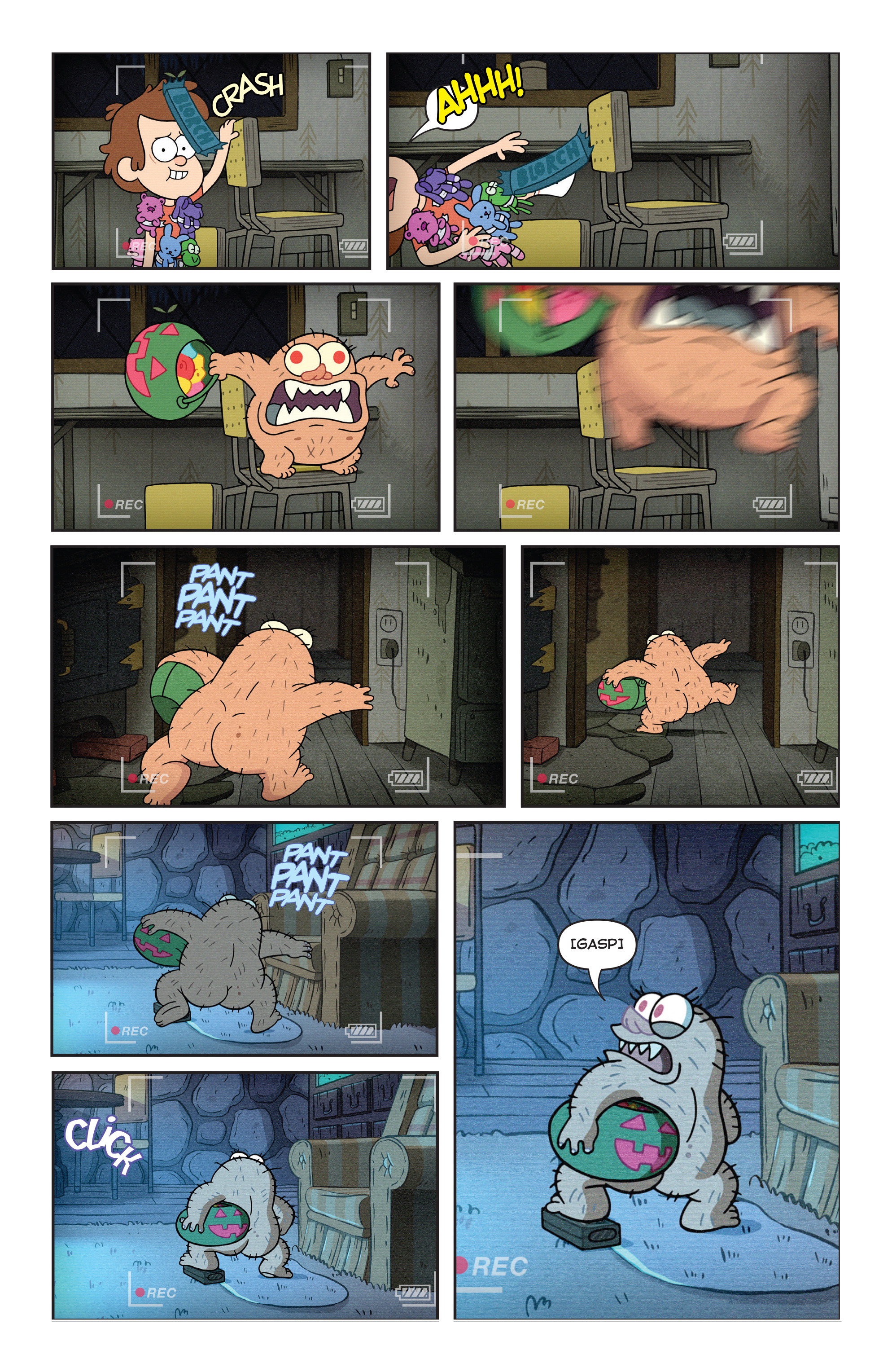 Gravity Falls Shorts Cinestory Comic (2017): Chapter 1 - Page 9