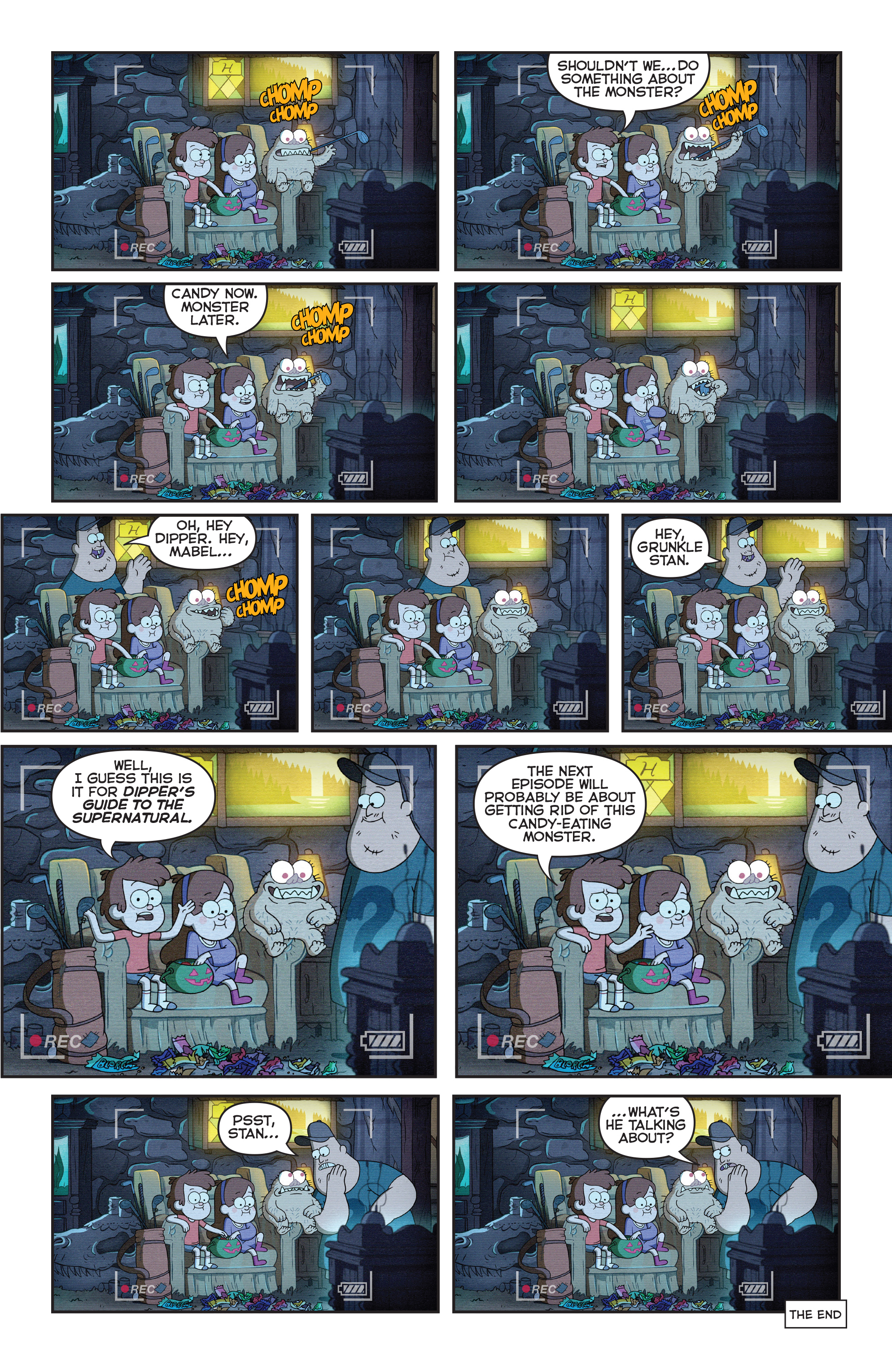 Gravity Falls Shorts Cinestory Comic (2017): Chapter 1 - Page 11