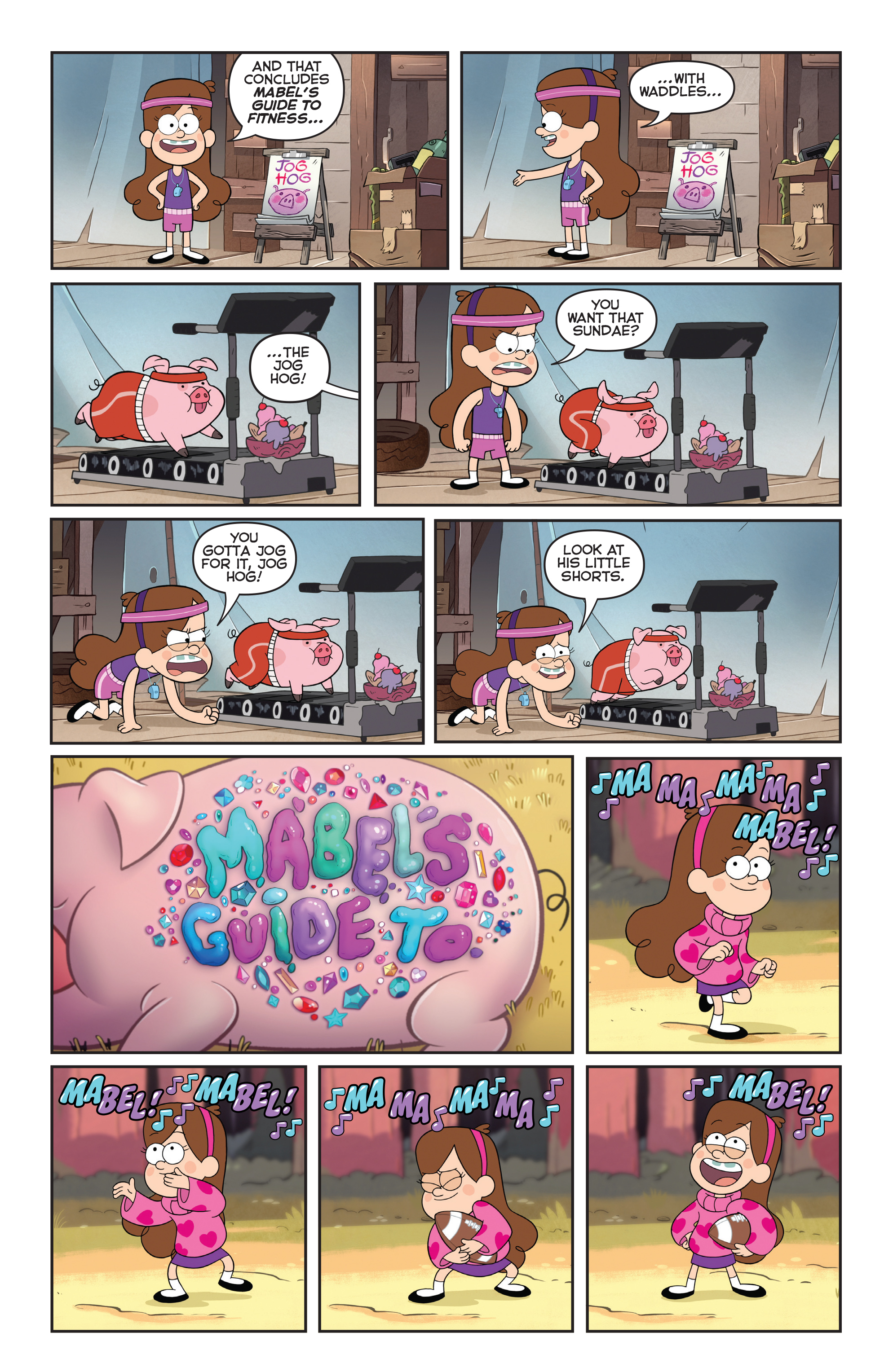 Gravity Falls Shorts Cinestory Comic (2017): Chapter 1 - Page 12