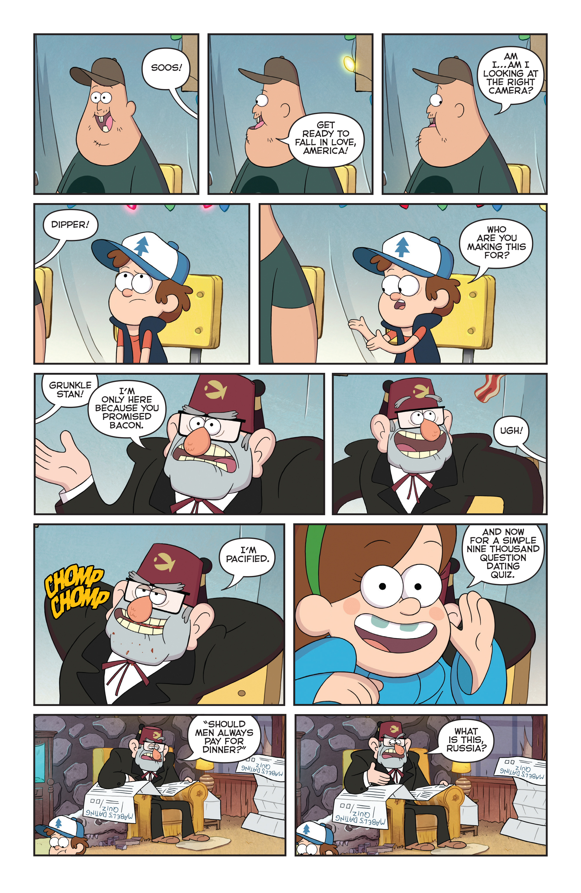 Gravity Falls Shorts Cinestory Comic (2017): Chapter 1 - Page 15