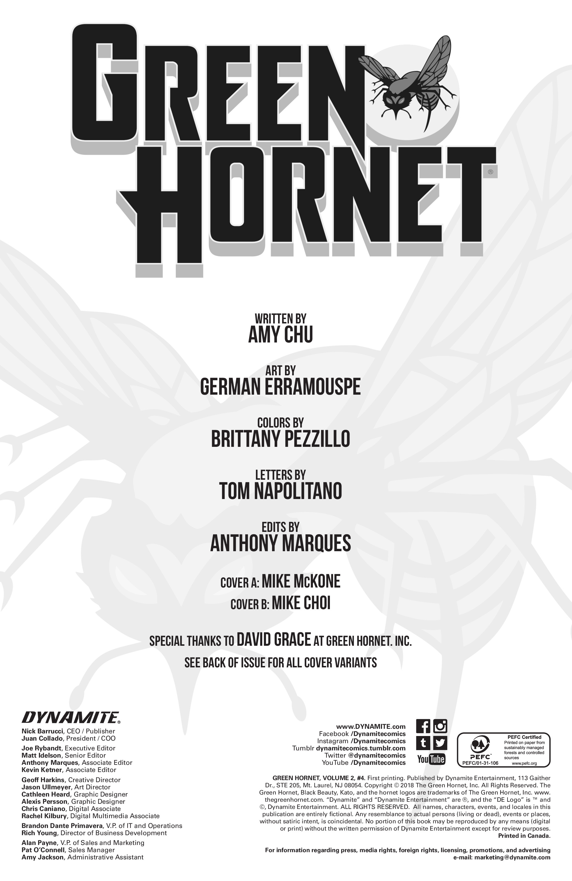 Green Hornet (2018): Chapter 4 - Page 3