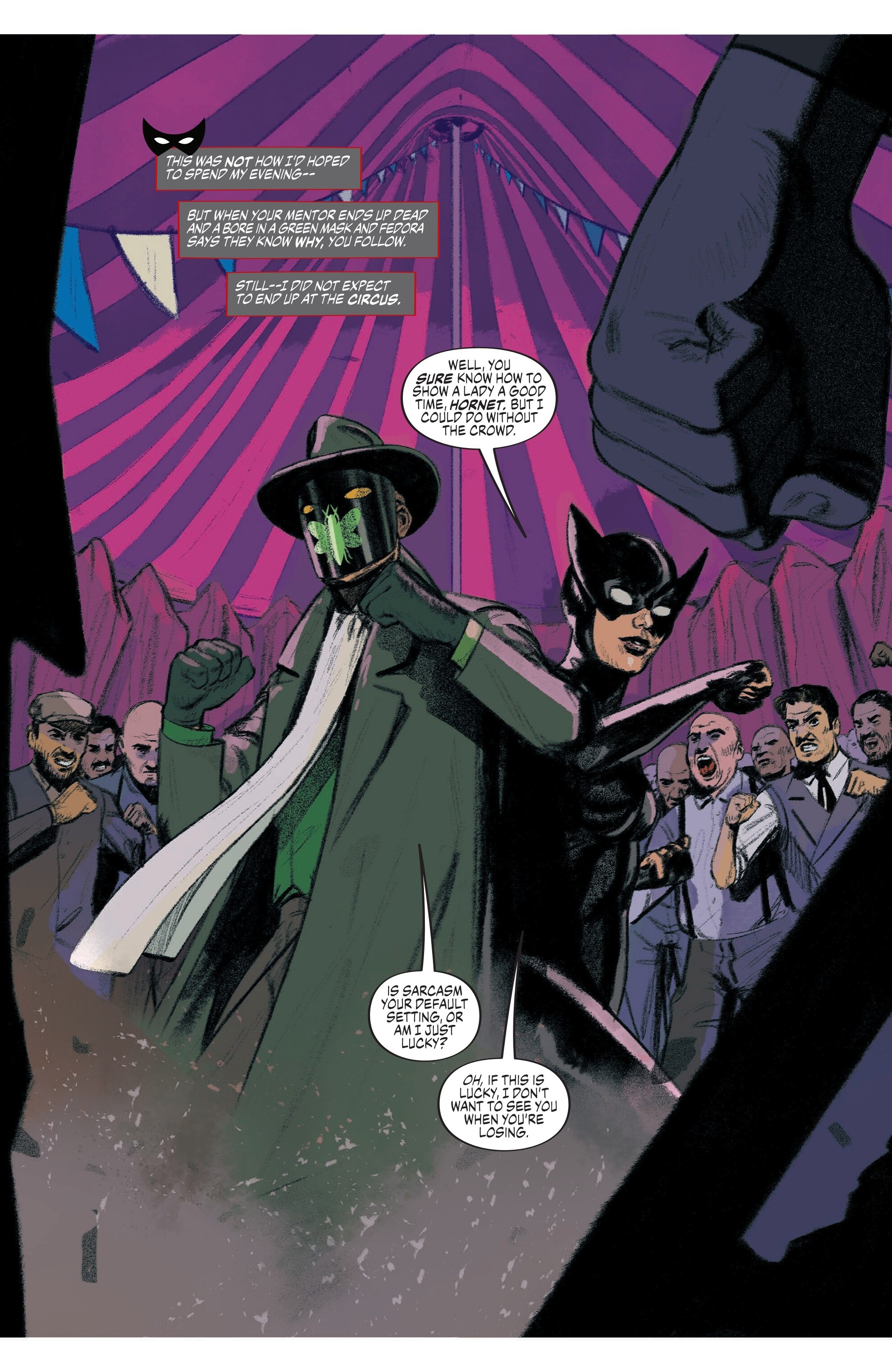 Green Hornet / Miss Fury (2025-): Chapter 1 - Page 6