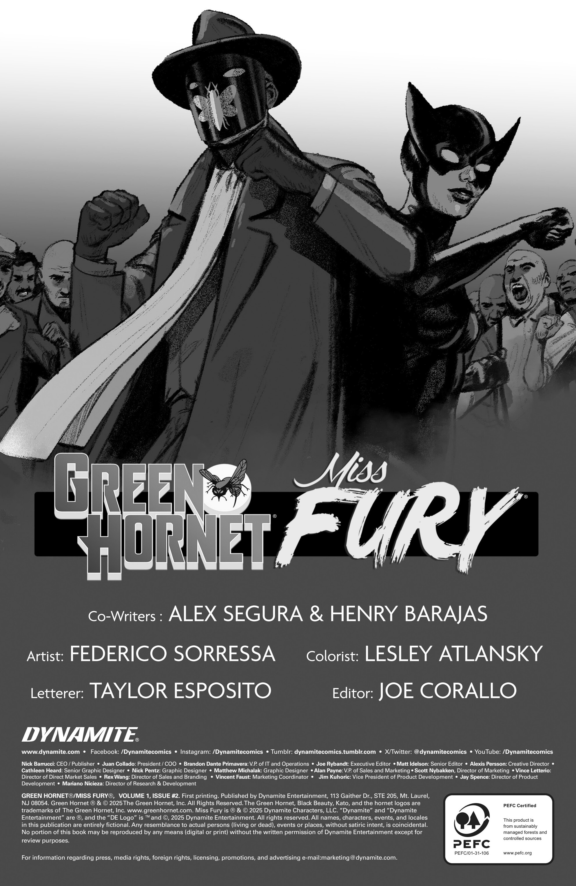Green Hornet / Miss Fury (2025-): Chapter 2 - Page 5