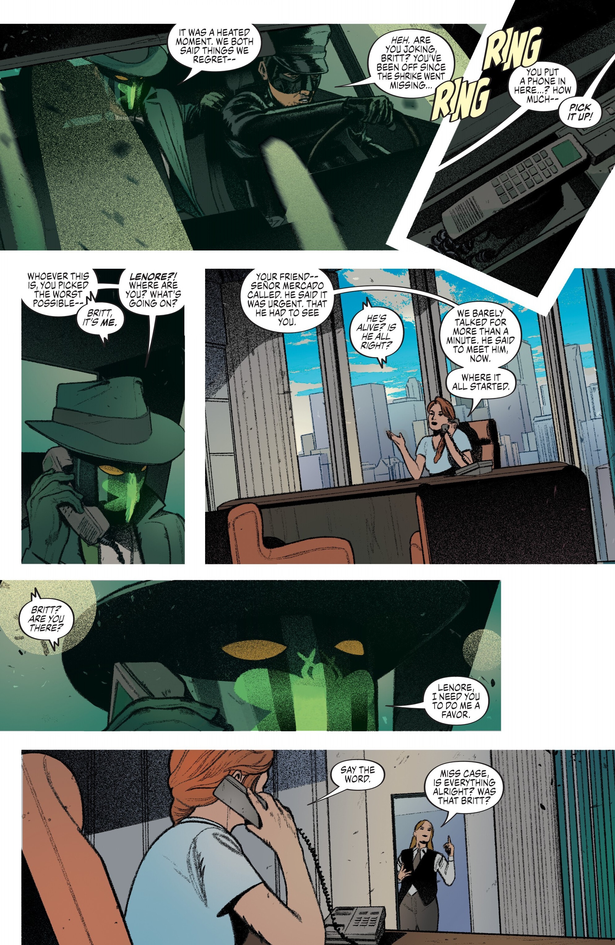 Green Hornet / Miss Fury (2025-): Chapter 3 - Page 14
