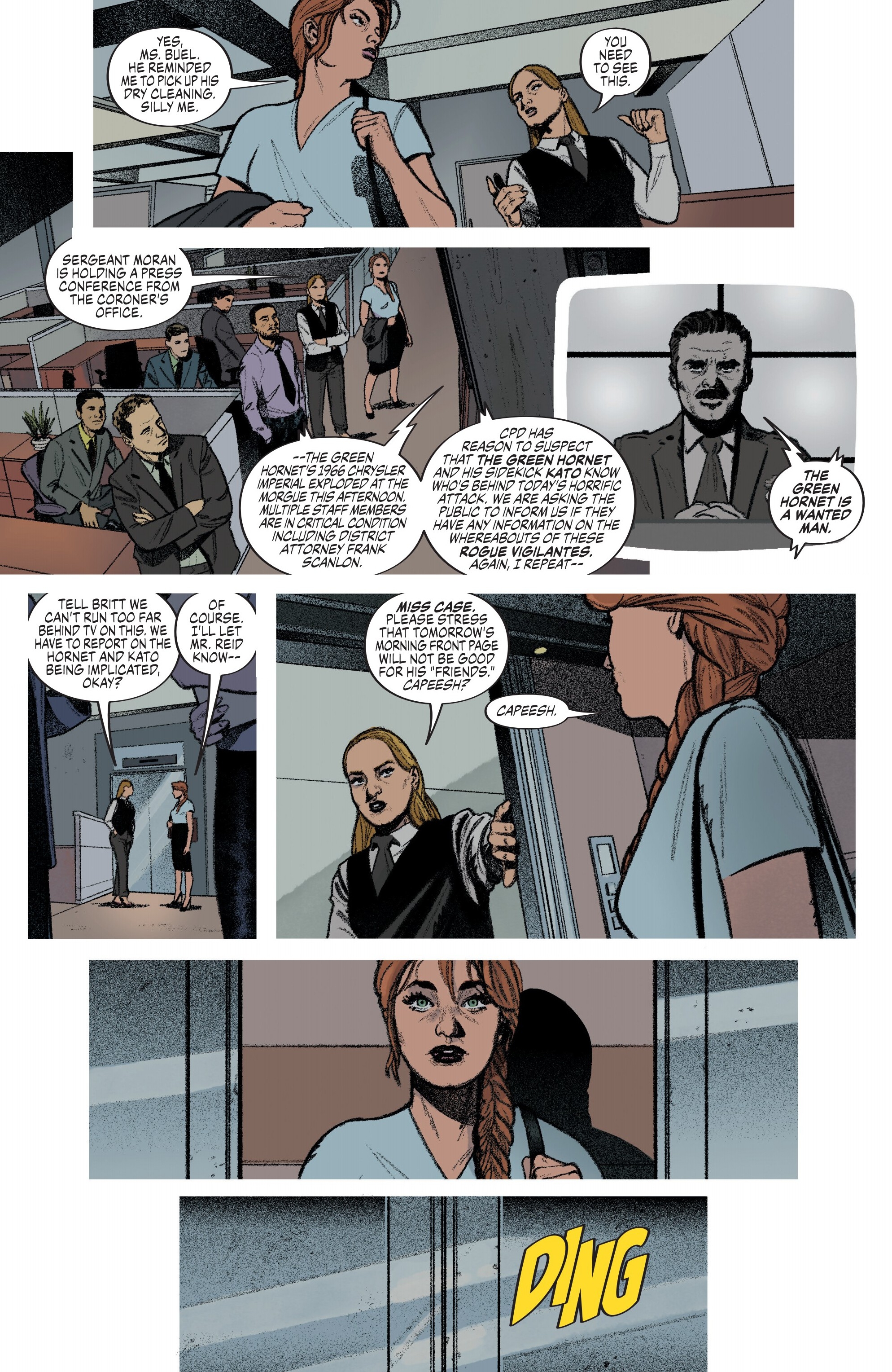 Green Hornet / Miss Fury (2025-): Chapter 3 - Page 15