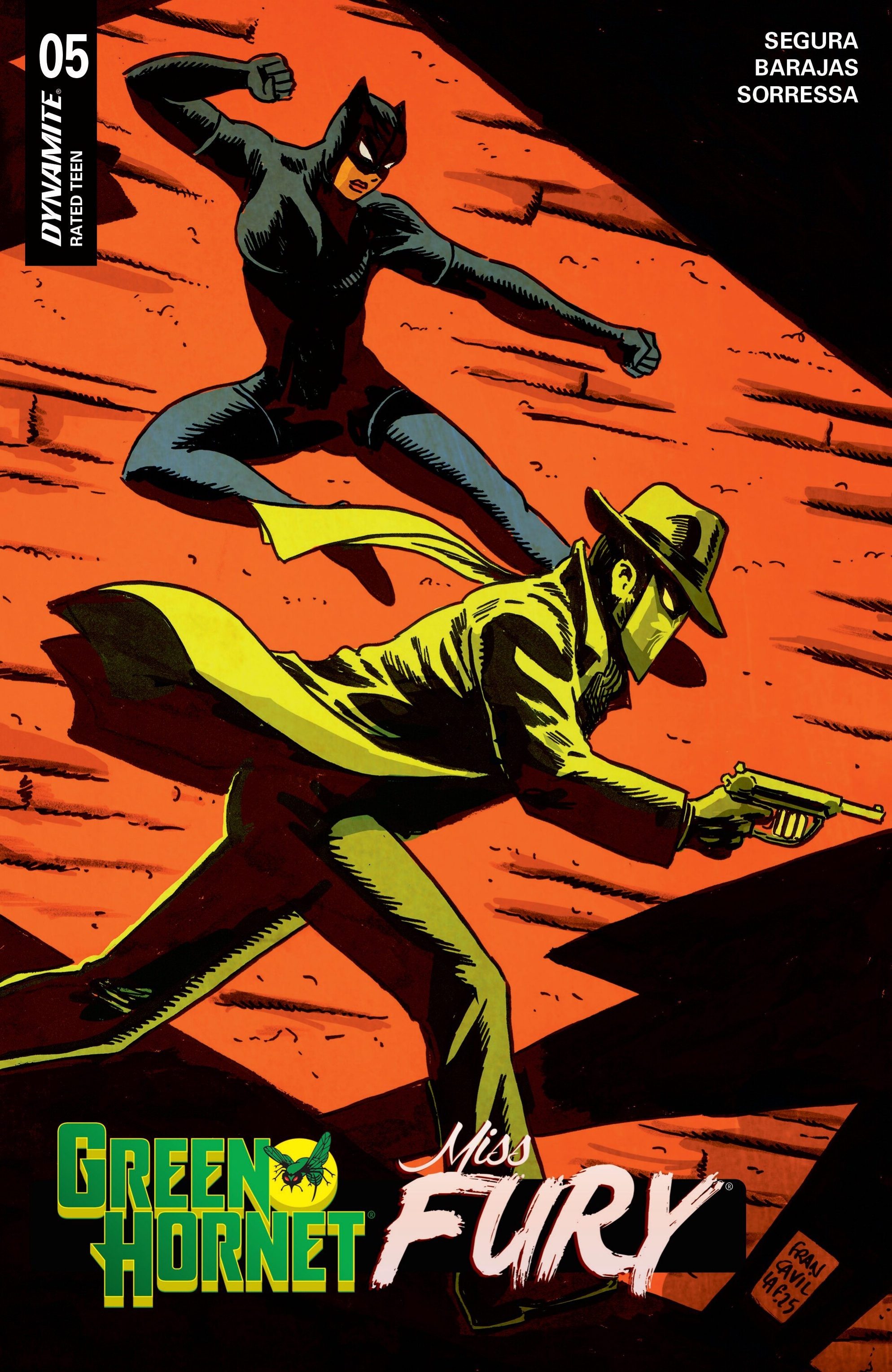 Green Hornet / Miss Fury (2025-): Chapter 5 - Page 1