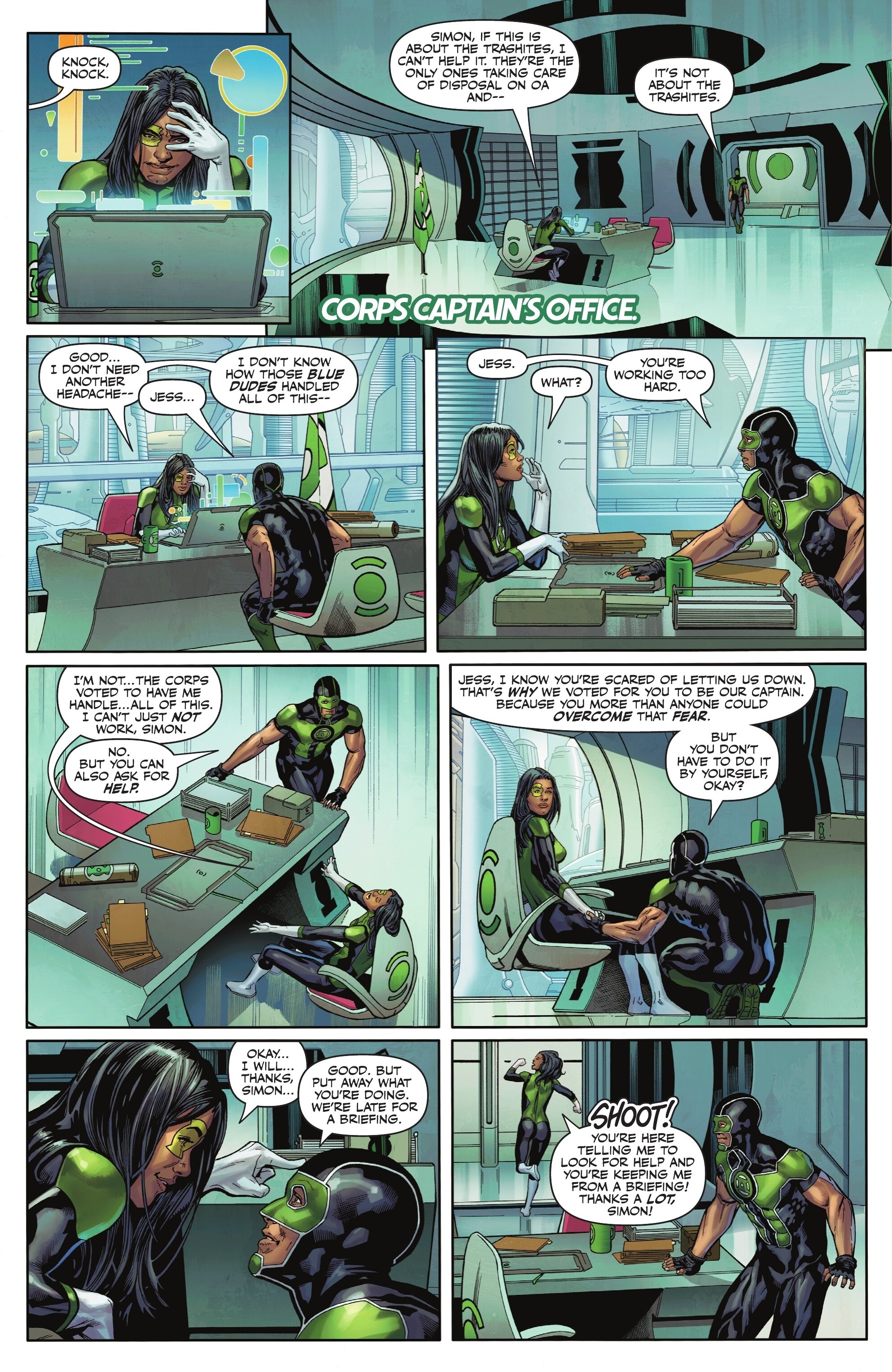 Green Lantern Corps (2025-): Chapter 1 - Page 9