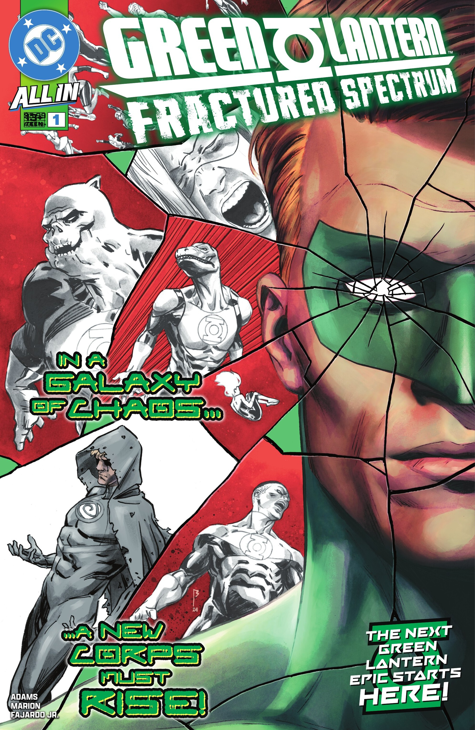 Green Lantern: Fractured Spectrum (2025-): Chapter 1 - Page 1