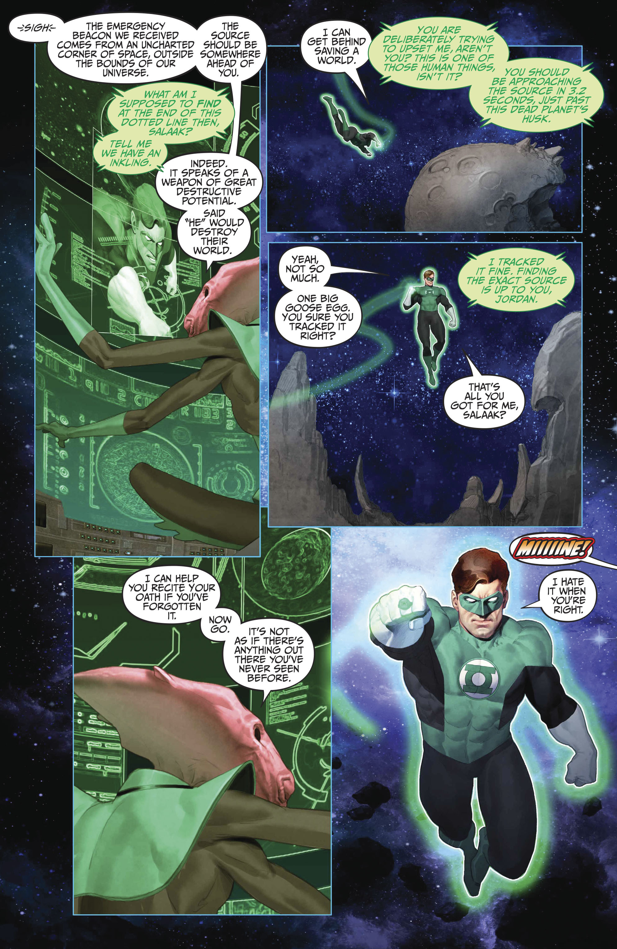 Green Lantern/Space Ghost Special (2017): Chapter 1 - Page 6