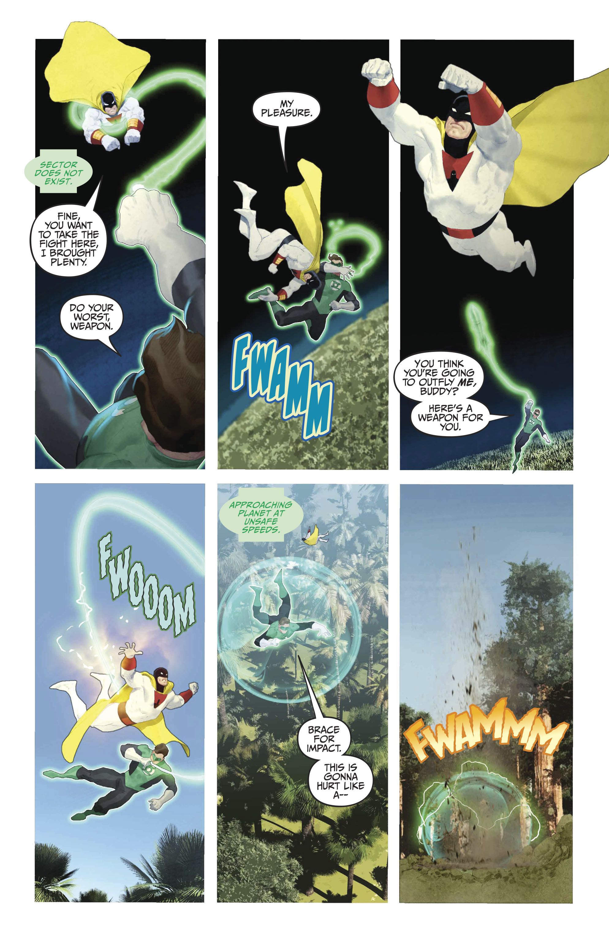 Green Lantern/Space Ghost Special (2017): Chapter 1 - Page 9