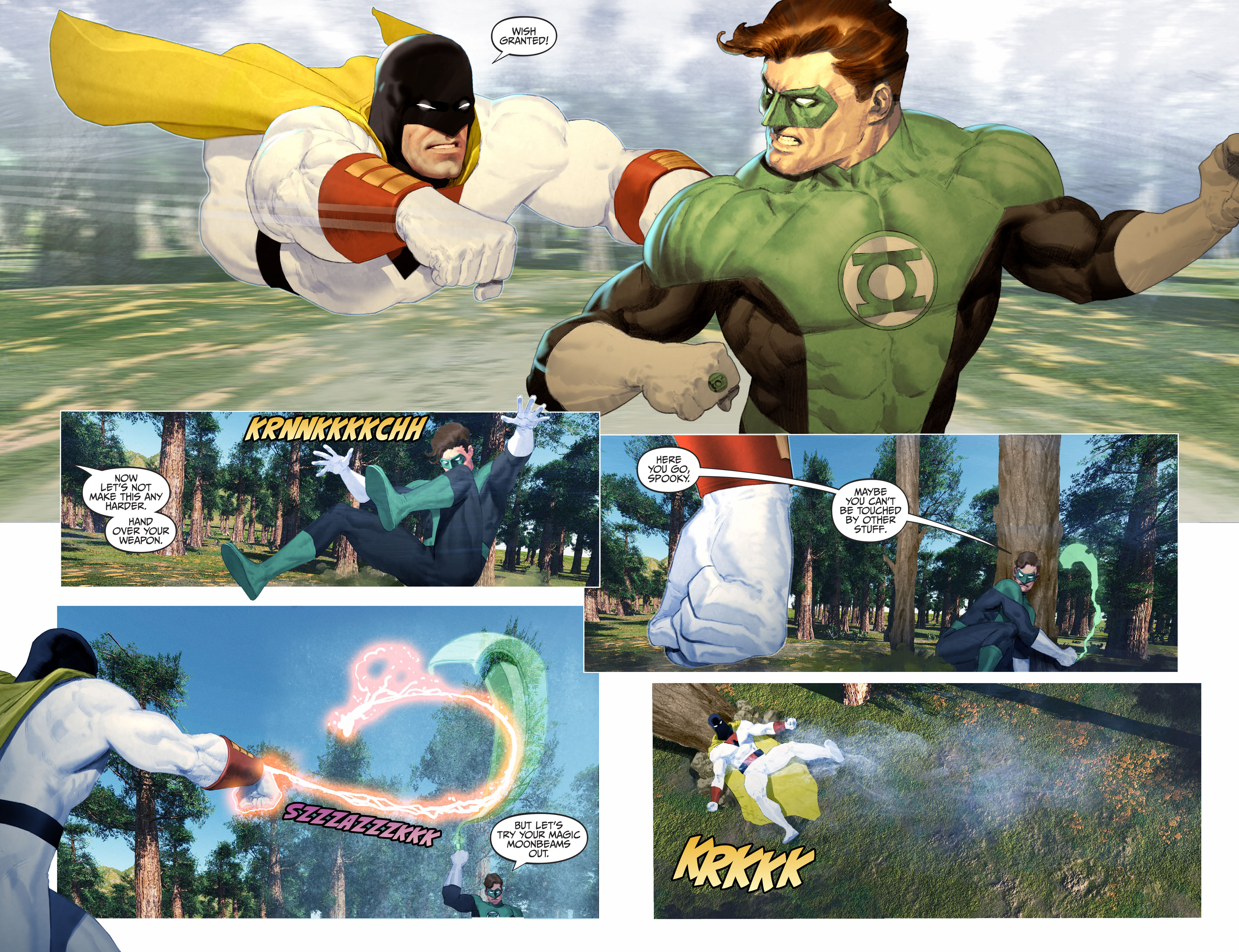 Green Lantern/Space Ghost Special (2017): Chapter 1 - Page 13