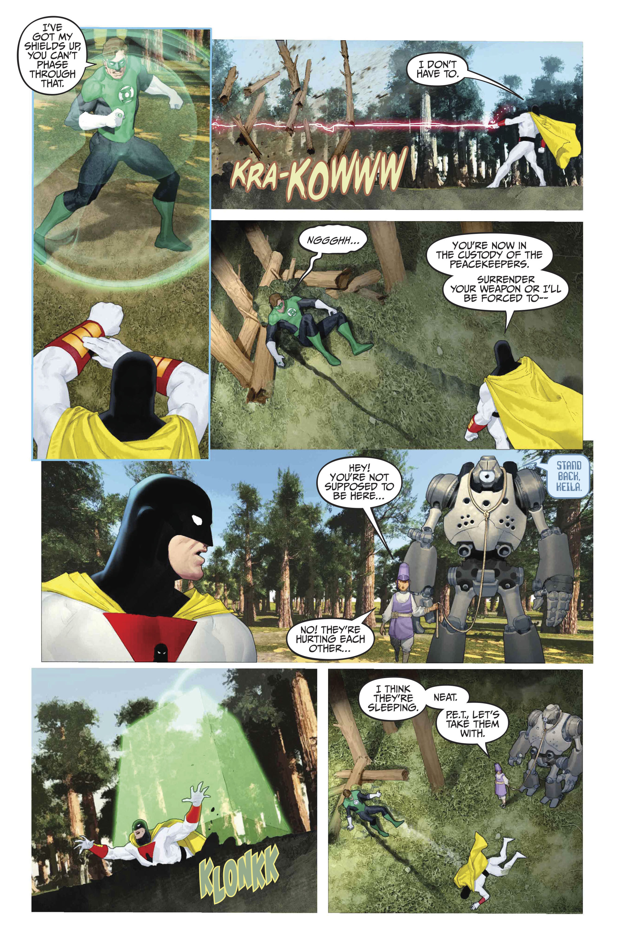Green Lantern/Space Ghost Special (2017): Chapter 1 - Page 15