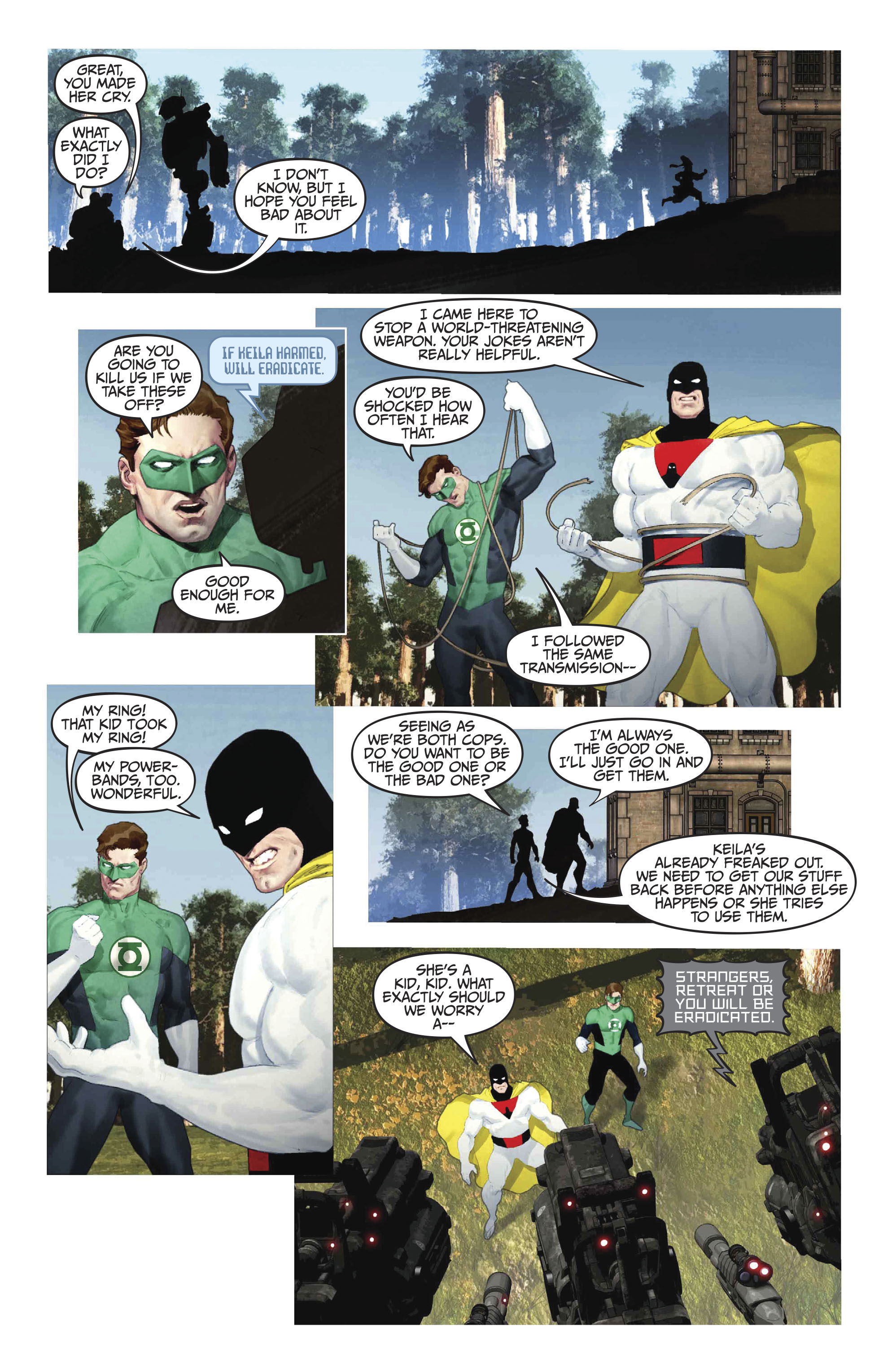 Green Lantern/Space Ghost Special (2017): Chapter 1 - Page 17