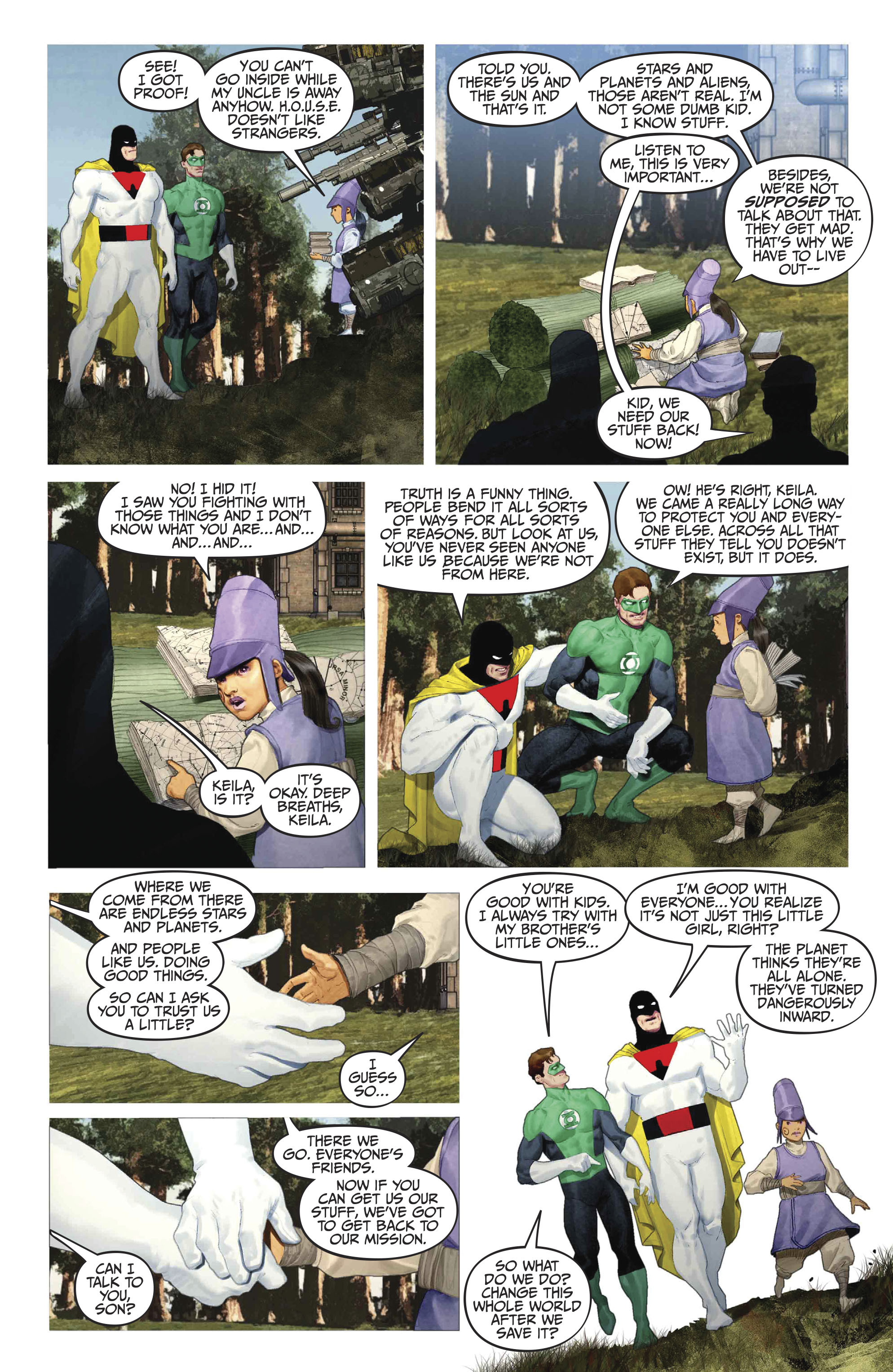 Green Lantern/Space Ghost Special (2017): Chapter 1 - Page 18