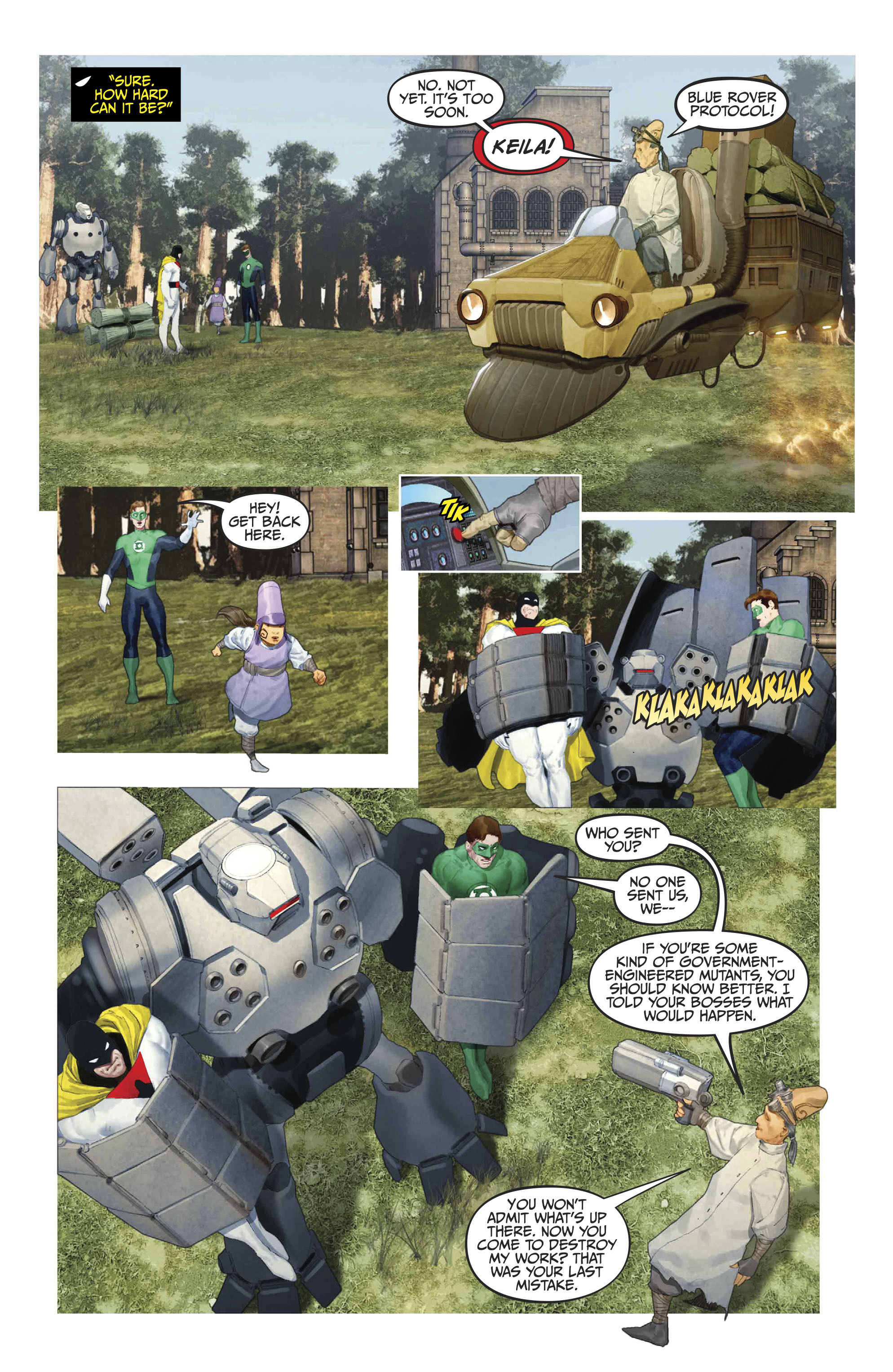 Green Lantern/Space Ghost Special (2017): Chapter 1 - Page 19