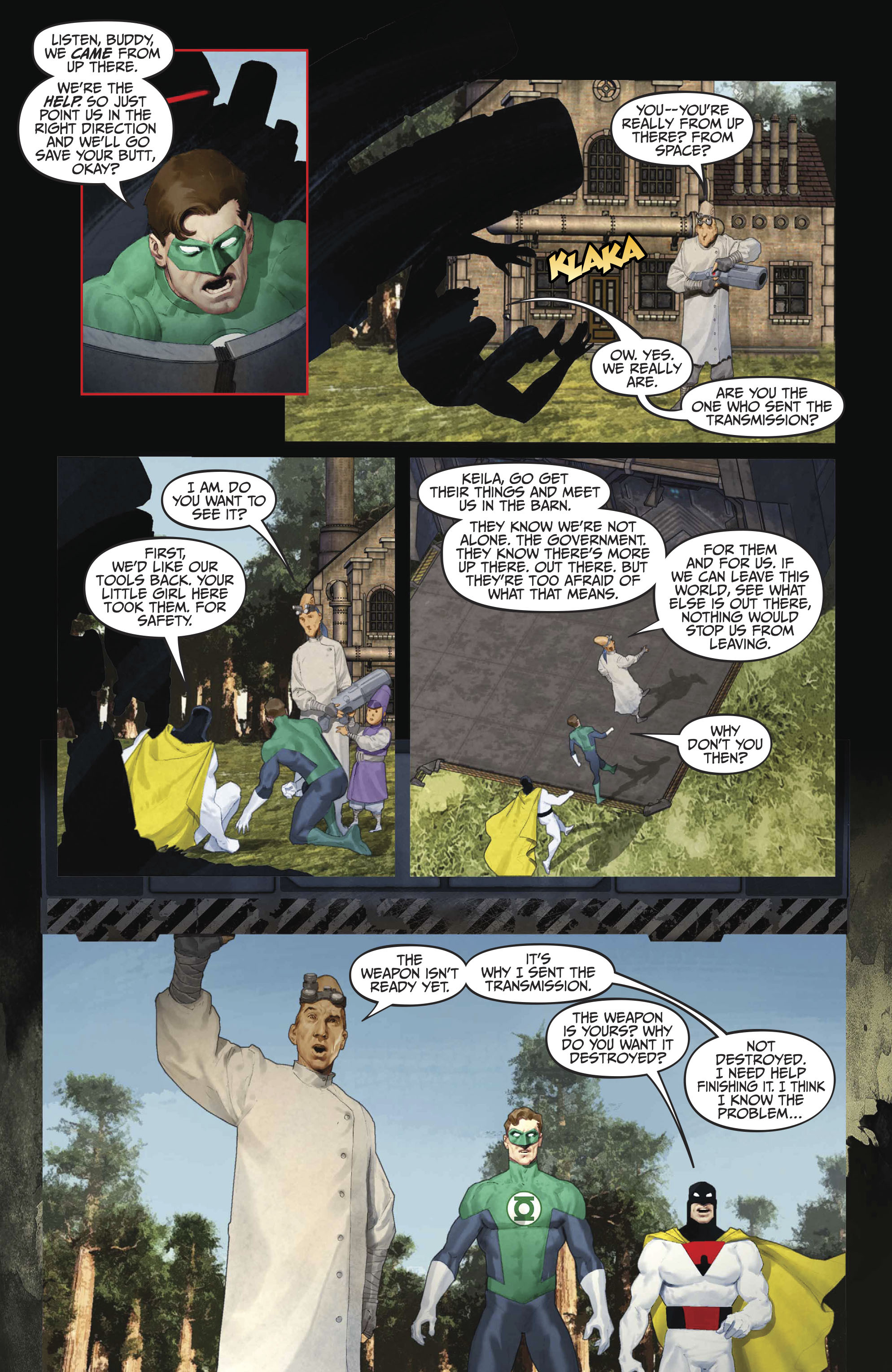 Green Lantern/Space Ghost Special (2017): Chapter 1 - Page 20