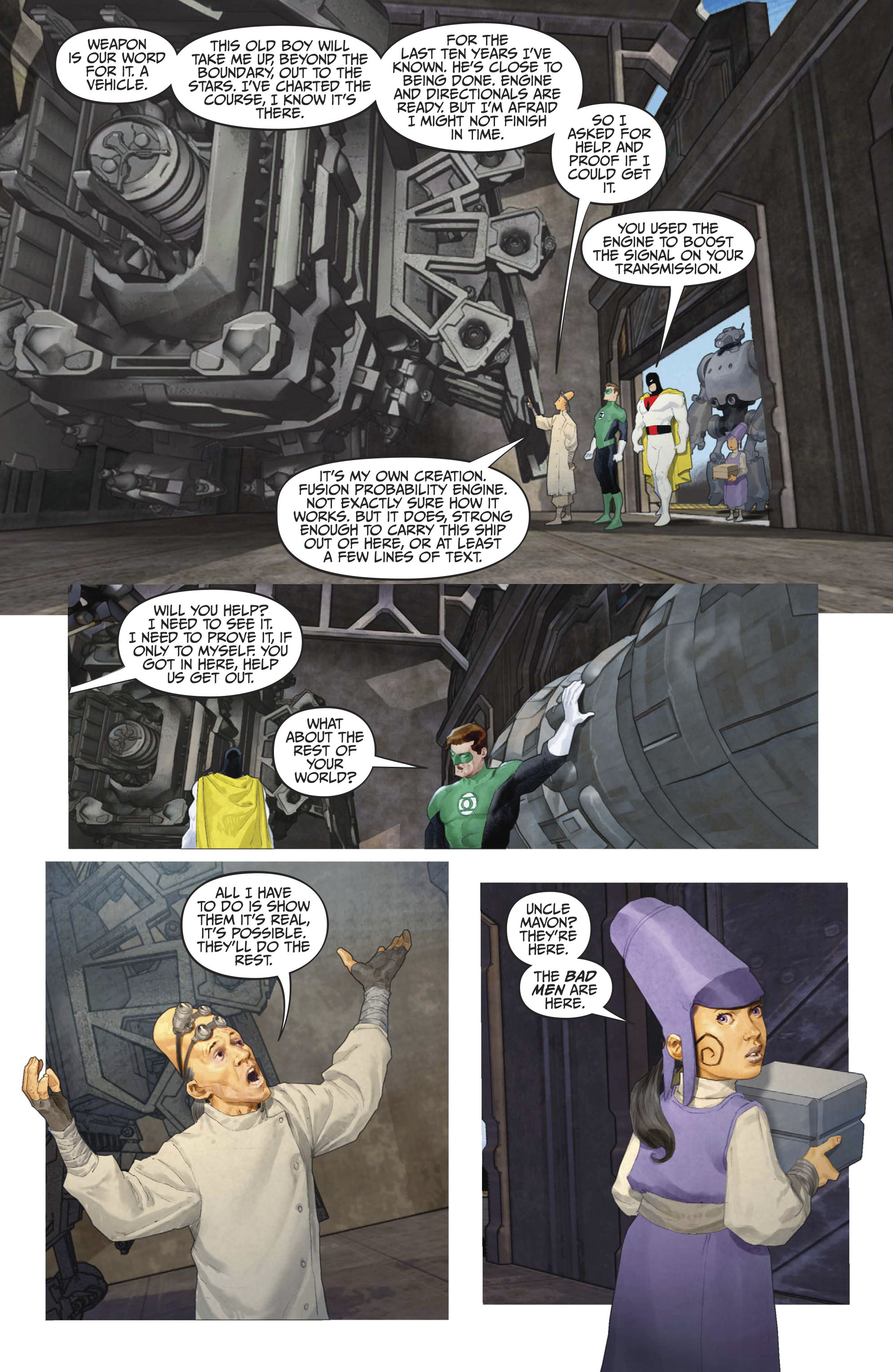 Green Lantern/Space Ghost Special (2017): Chapter 1 - Page 21