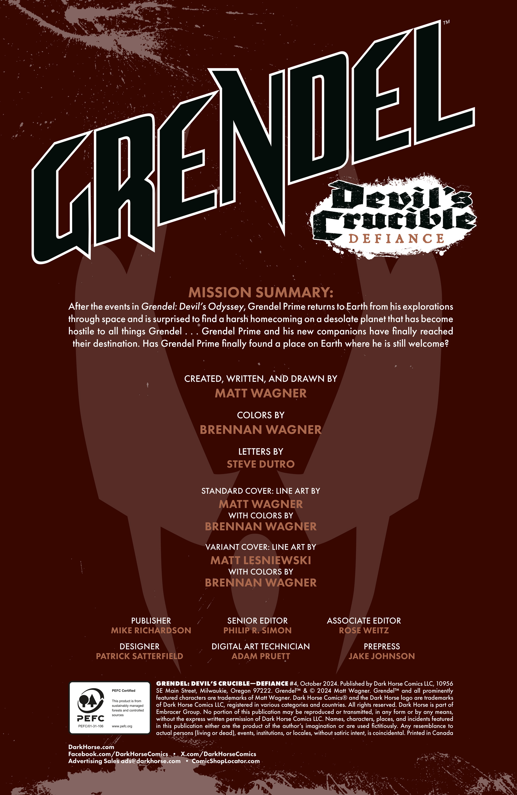 Grendel: Devil's Crucible - Defiance (2024-): Chapter 4 - Page 2