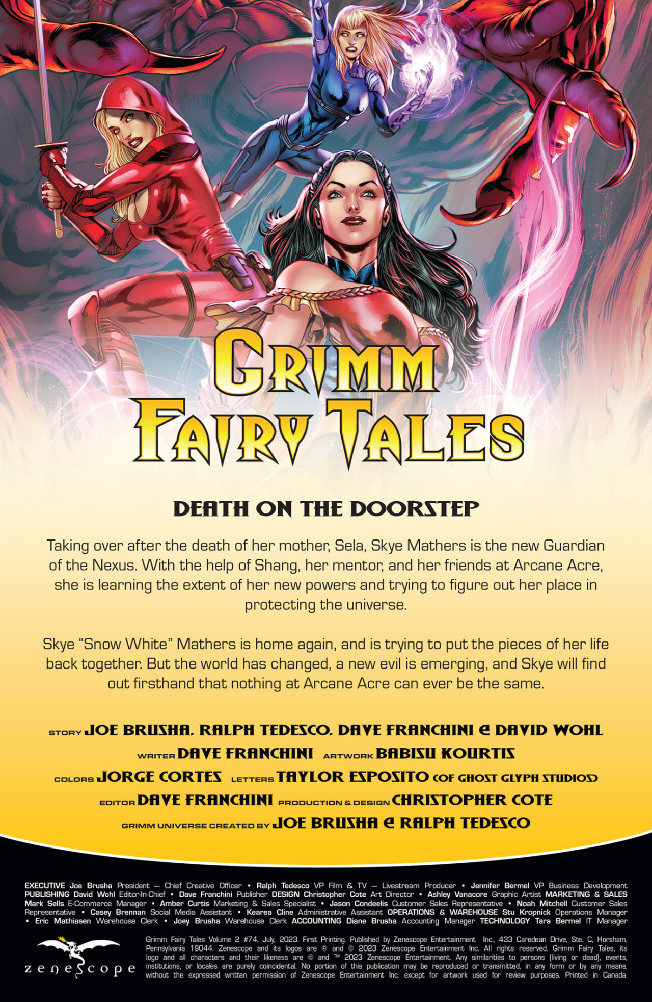 Grimm Fairy Tales (2016-): Chapter 74 - Page 2