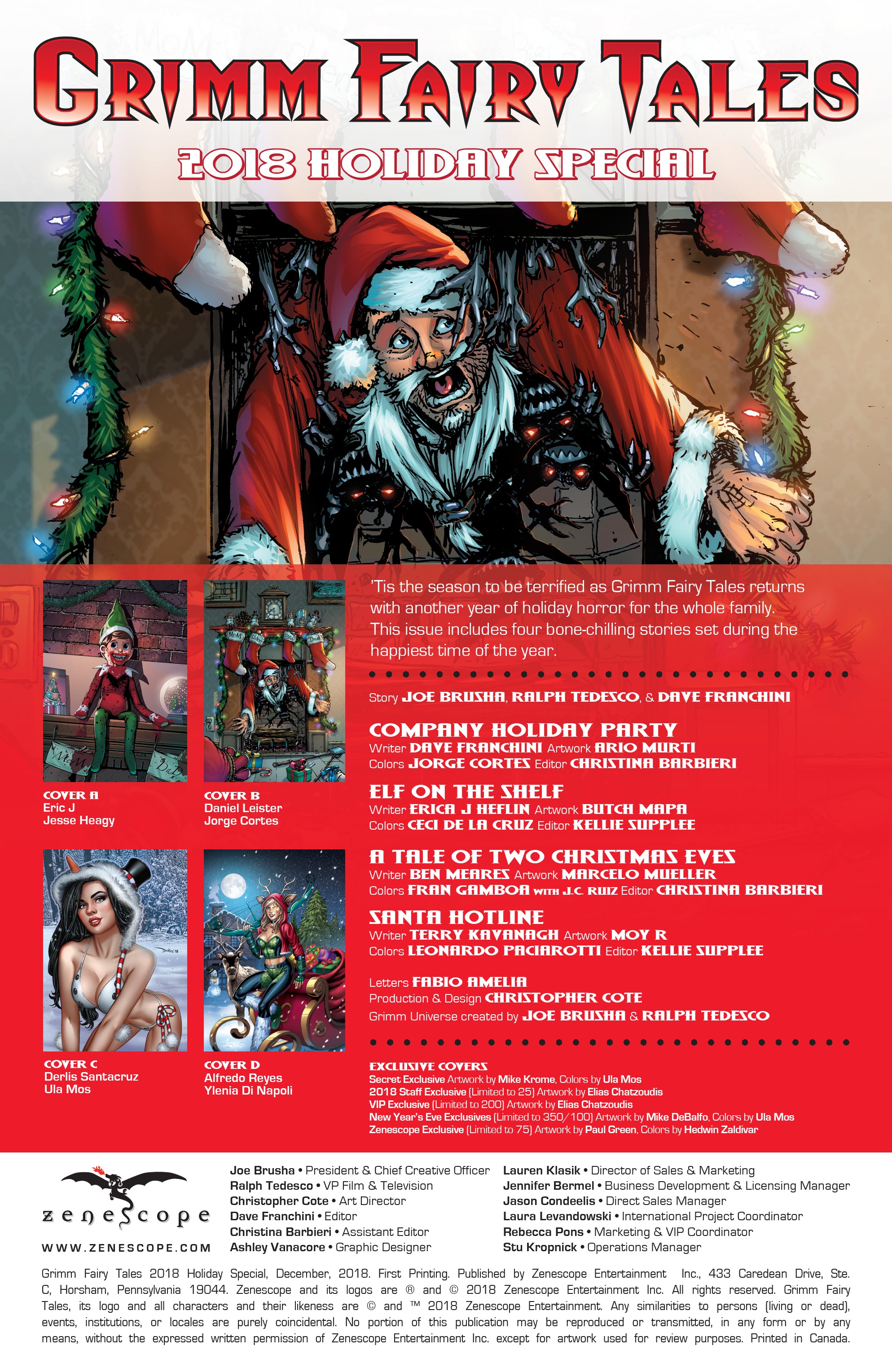 Grimm Fairy Tales 2018 Holiday Special: Chapter 1 - Page 2