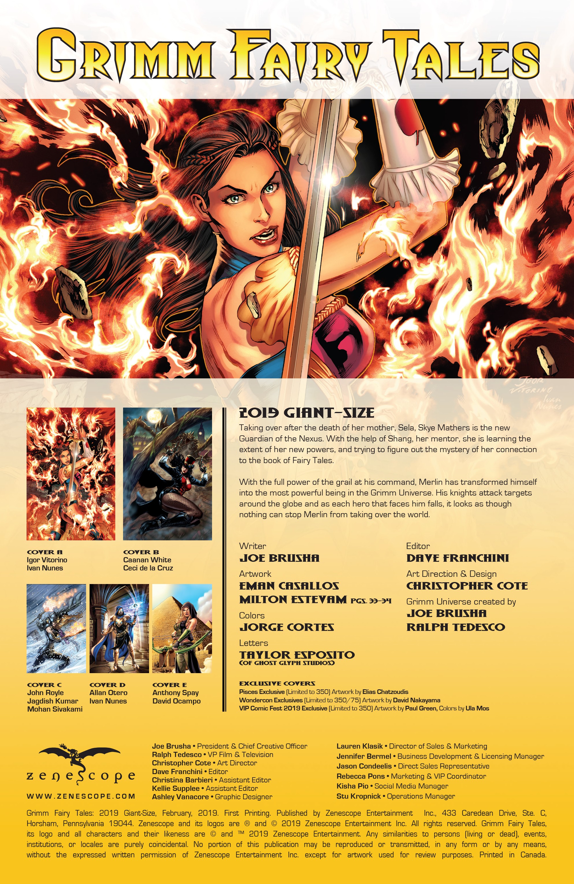 Grimm Fairy Tales 2019 Giant Size: Chapter 1 - Page 2